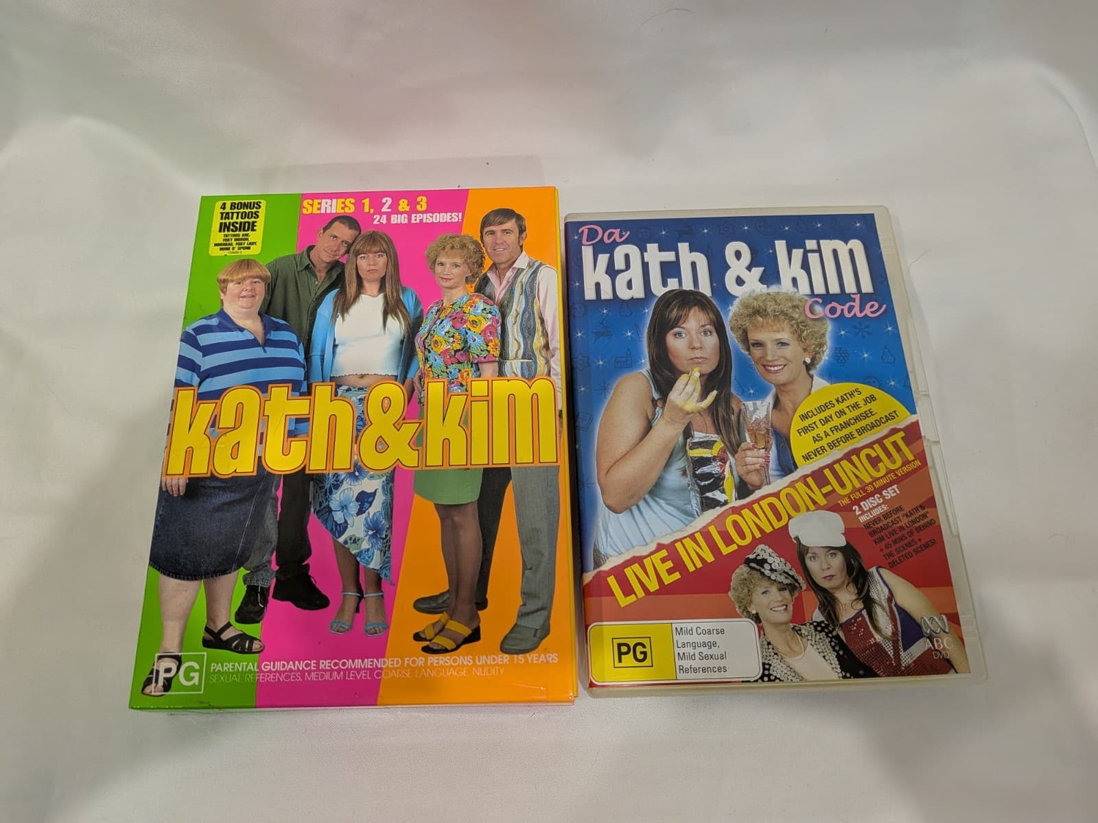 Kath & Kim DVD Collection Series 1 2 3 + Da Kath & Kim Code PAL Box Set — photo 2 of 17