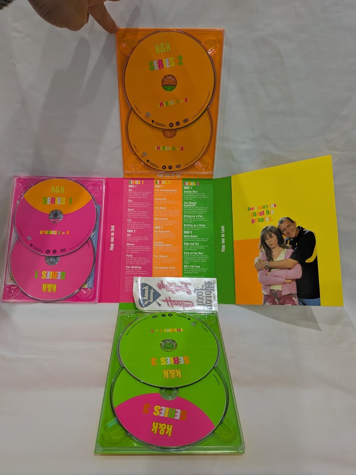 Kath & Kim DVD Collection Series 1 2 3 + Da Kath & Kim Code PAL Box Set — photo 9 of 17