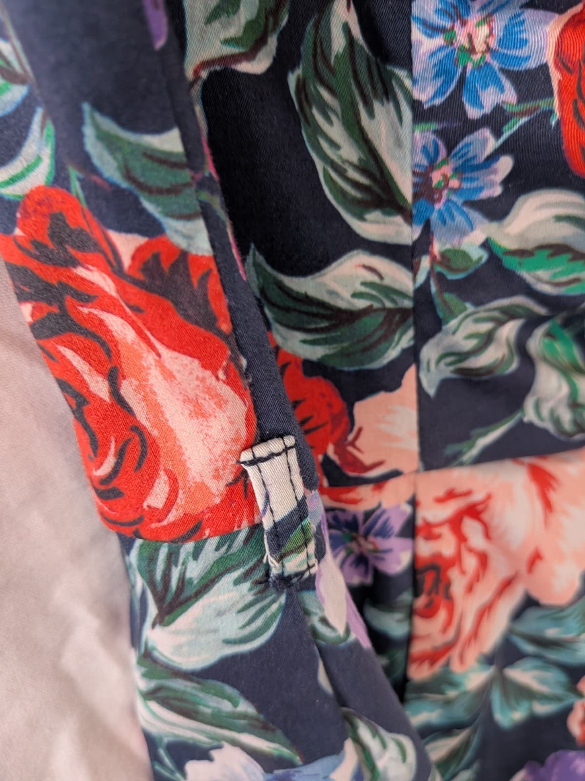 Review Dress Size Aus 10 Us 6 Floral Pencil Navy Wiggle Retro Pinup Cocktail — photo 5 of 11