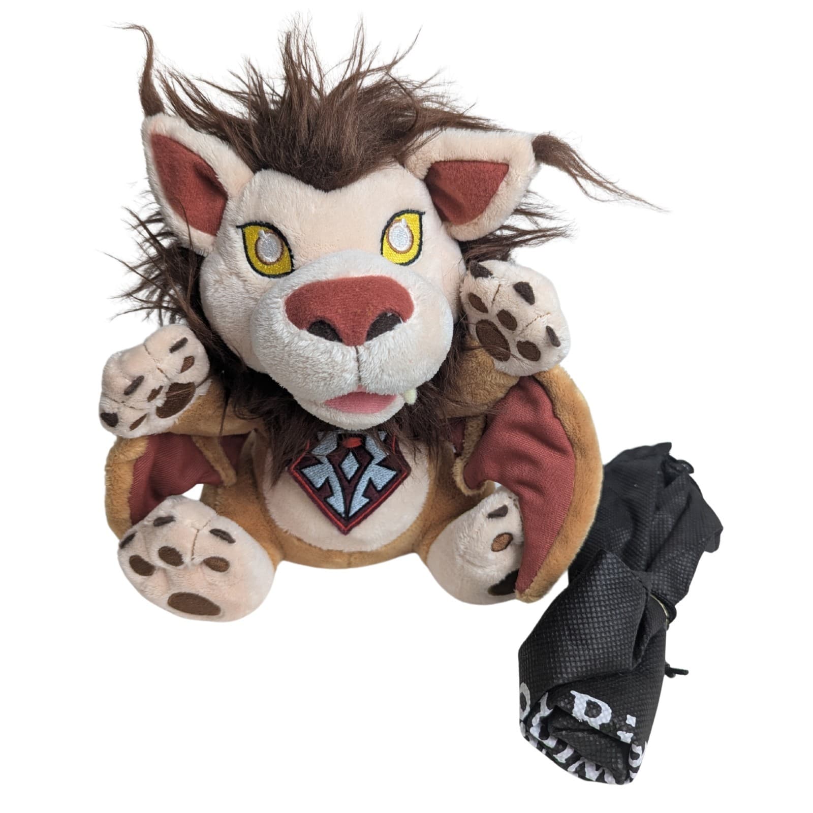 Blizzard World of Warcraft Alliance Lion Plush Toy with Bag Rare 2015 — photo 1 of 11