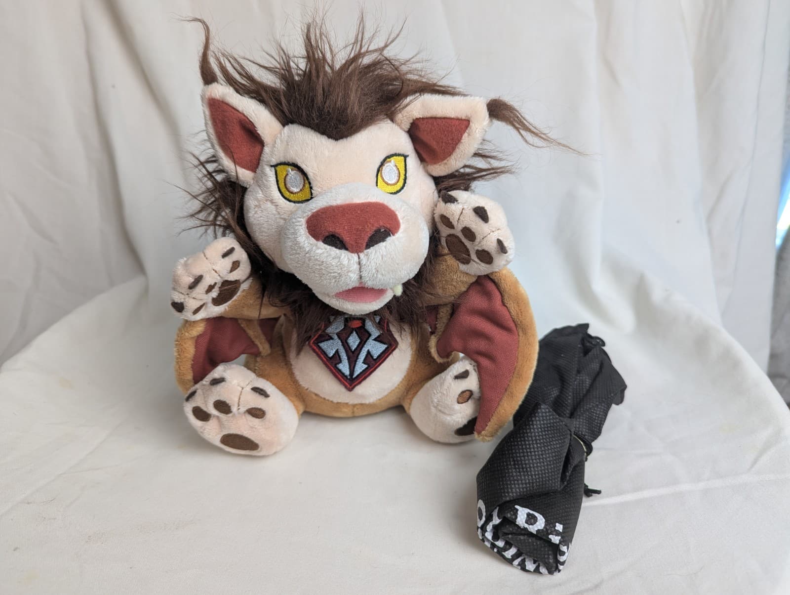 Blizzard World of Warcraft Alliance Lion Plush Toy with Bag Rare 2015 — photo 2 of 11