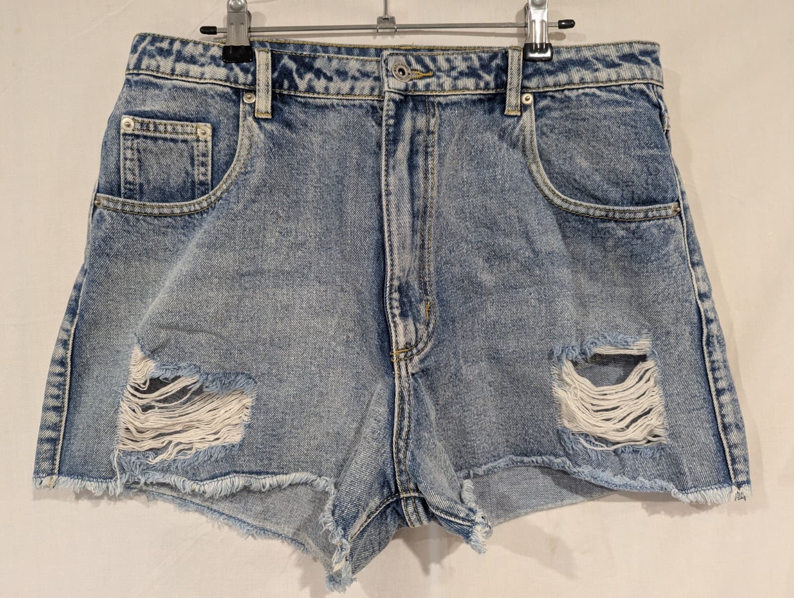 Beginning Boutique x Gracie Piscopo Denim Shorts Plus Size Aus 16 Us 12 — photo 3 of 12