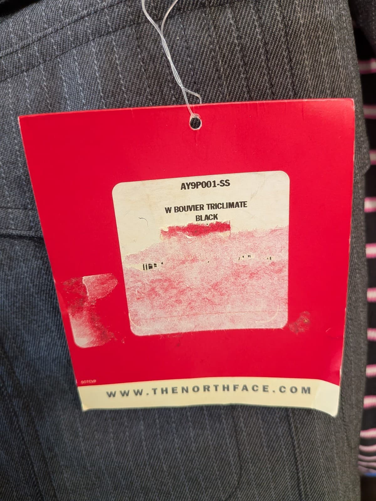 The North Face Bouvier Triclimate Jacket Womens M AU 12 Black Grey Waterproof — photo 7 of 18
