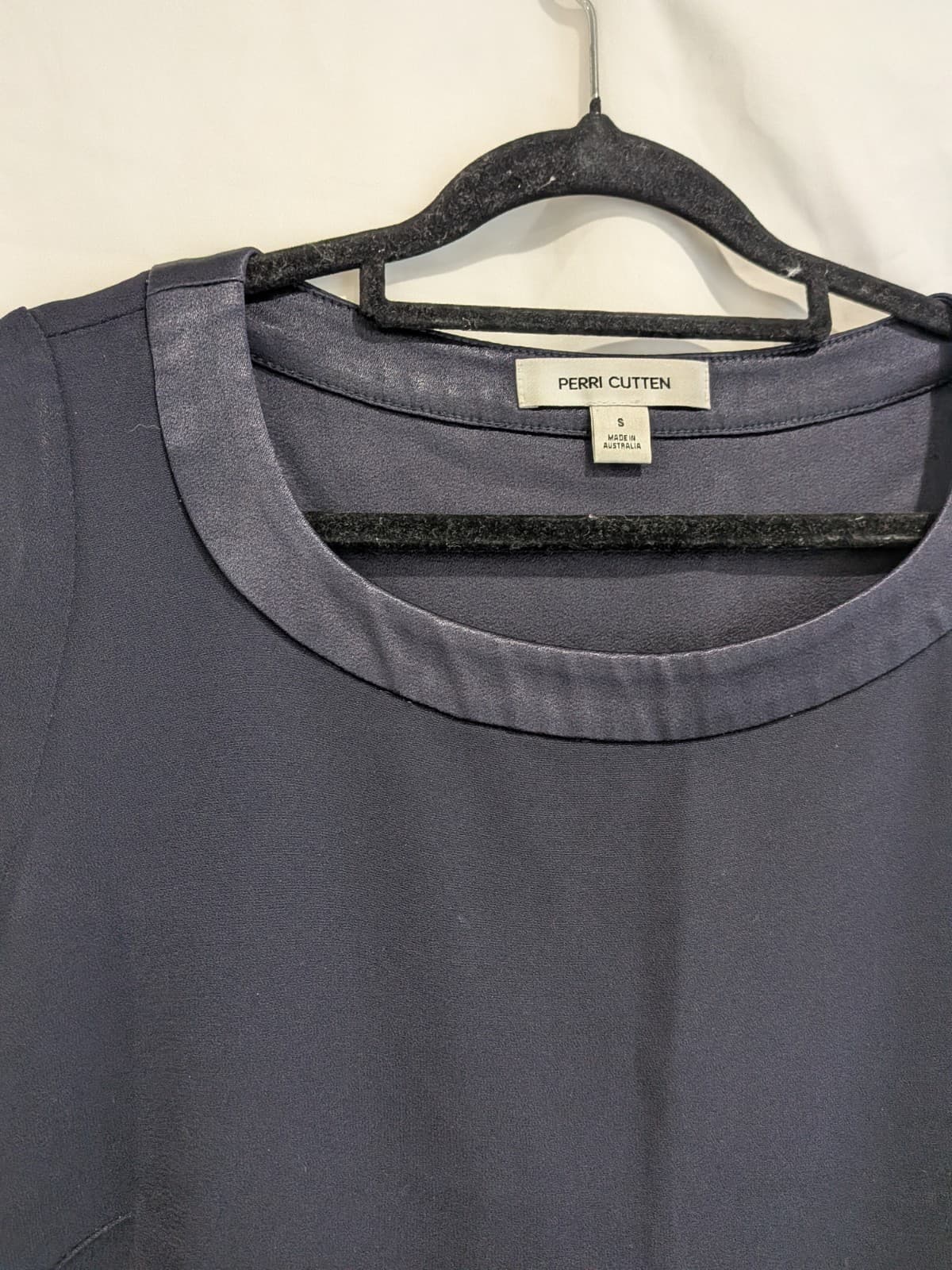 Perri Cutten Tops Bundle 2x Size S AU10 Pink Navy Made Australia Corporate — photo 5 of 14