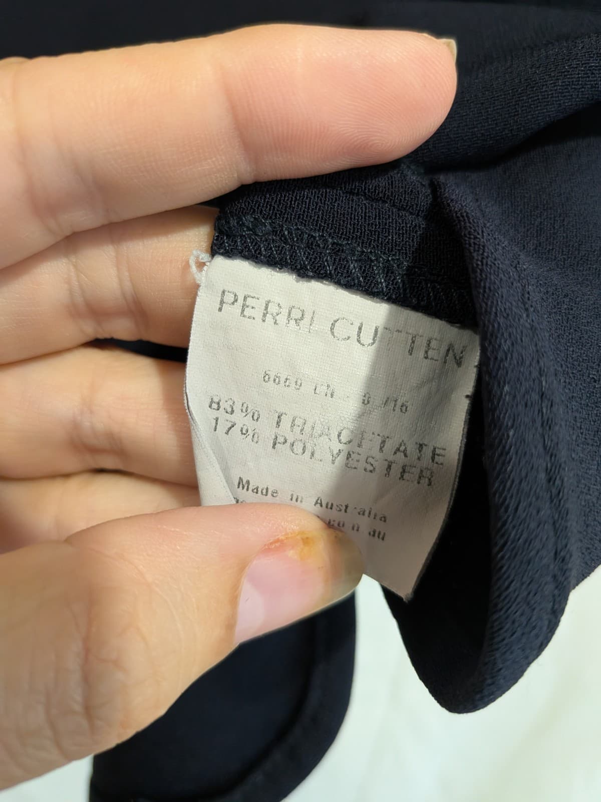 Perri Cutten Tops Bundle 2x Size S AU10 Pink Navy Made Australia Corporate — photo 6 of 14
