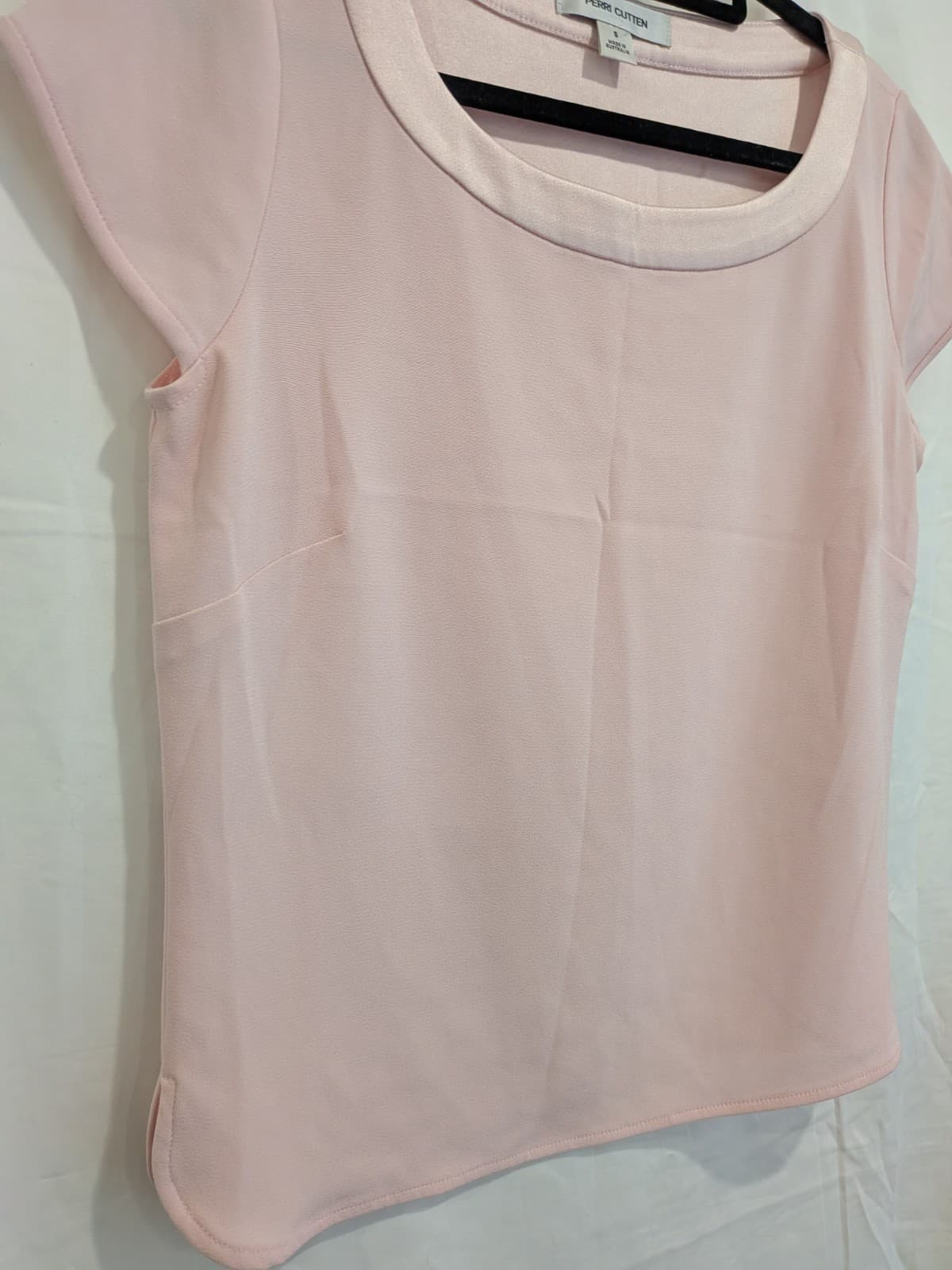 Perri Cutten Tops Bundle 2x Size S AU10 Pink Navy Made Australia Corporate — photo 9 of 14