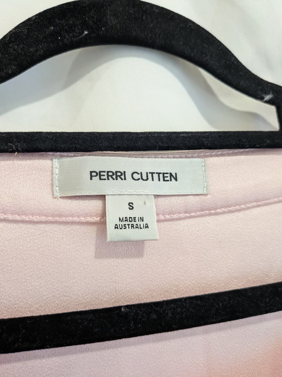 Perri Cutten Tops Bundle 2x Size S AU10 Pink Navy Made Australia Corporate — photo 10 of 14