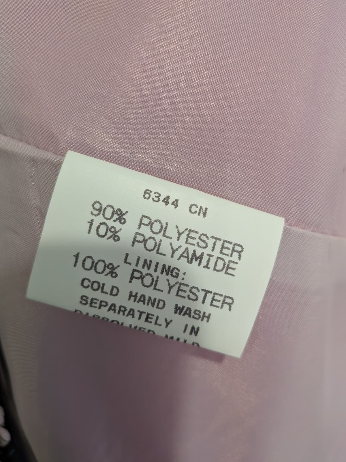 Perri Cutten 2 Piece Mother of the Bride Jacket Dress Set Size 18 Pink Black — photo 16 of 19