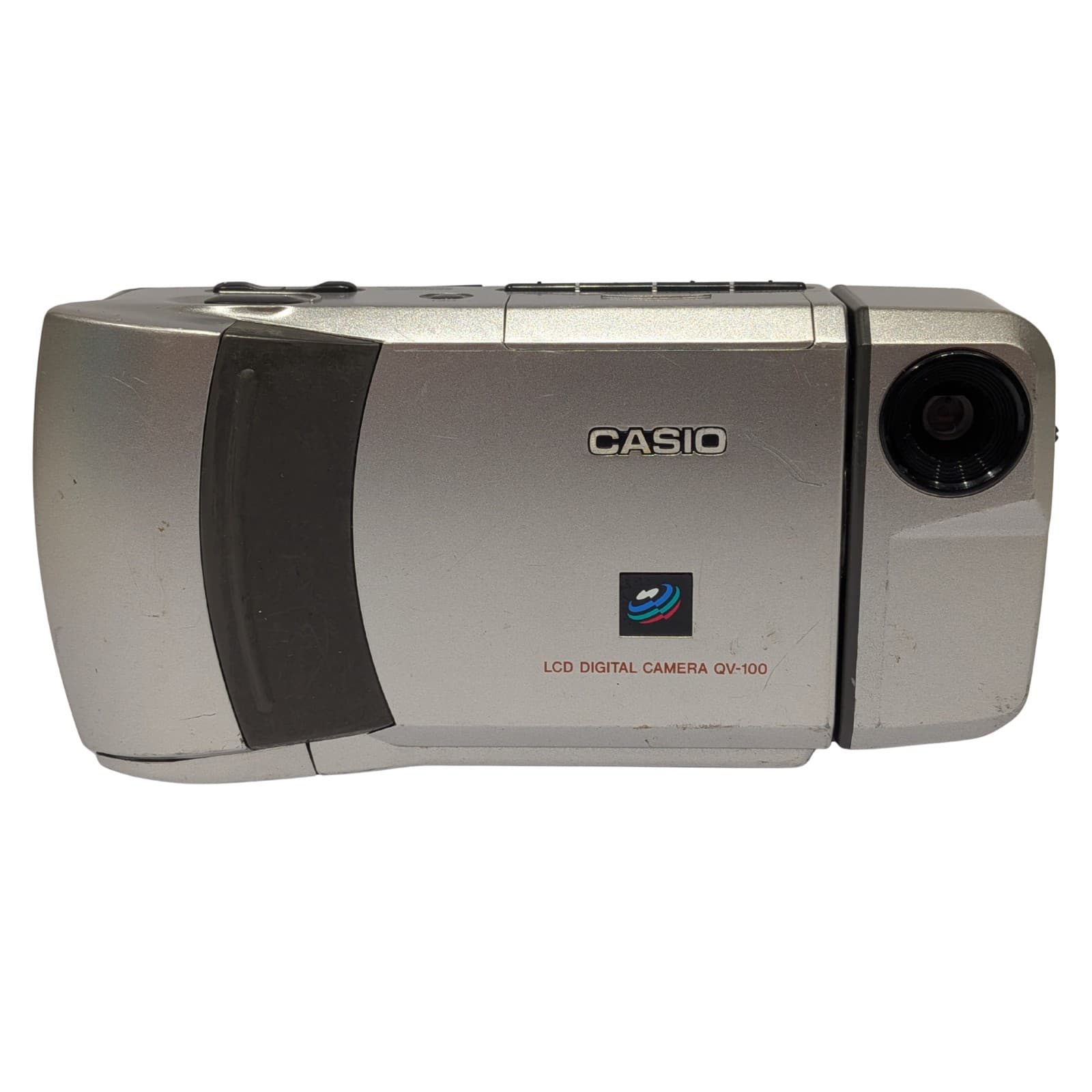 Casio QV-100 LCD Digital Camera Swing Lens Vintage Y2K Working Read Description — photo 1 of 16