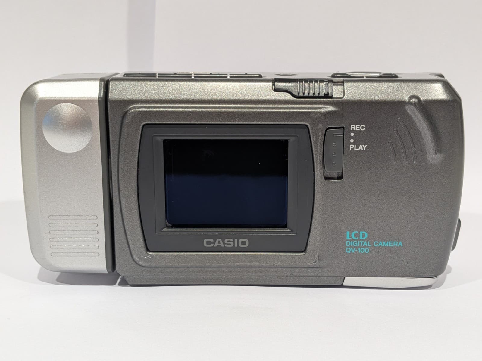 Casio QV-100 LCD Digital Camera Swing Lens Vintage Y2K Working Read Description — photo 6 of 16