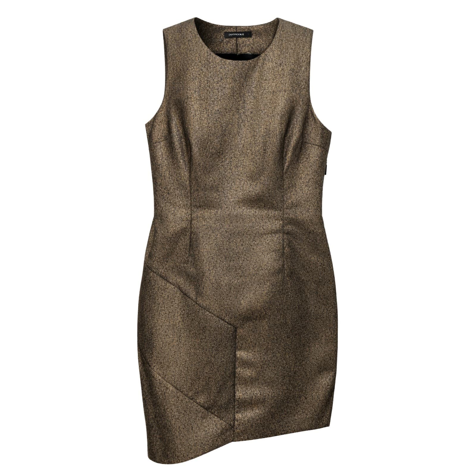 Portmans Dress Gold Brown Sheath Cocktail Party Shimmer Plus Size Aus 16 Us 12 — photo 1 of 7