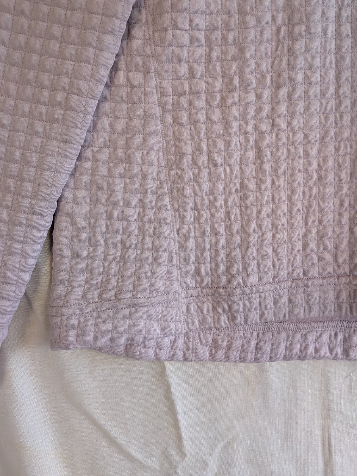 Macpac Polartec Power Air Pullover AU 14 Womens Lilac Fleece Thermal Activewear — photo 4 of 9
