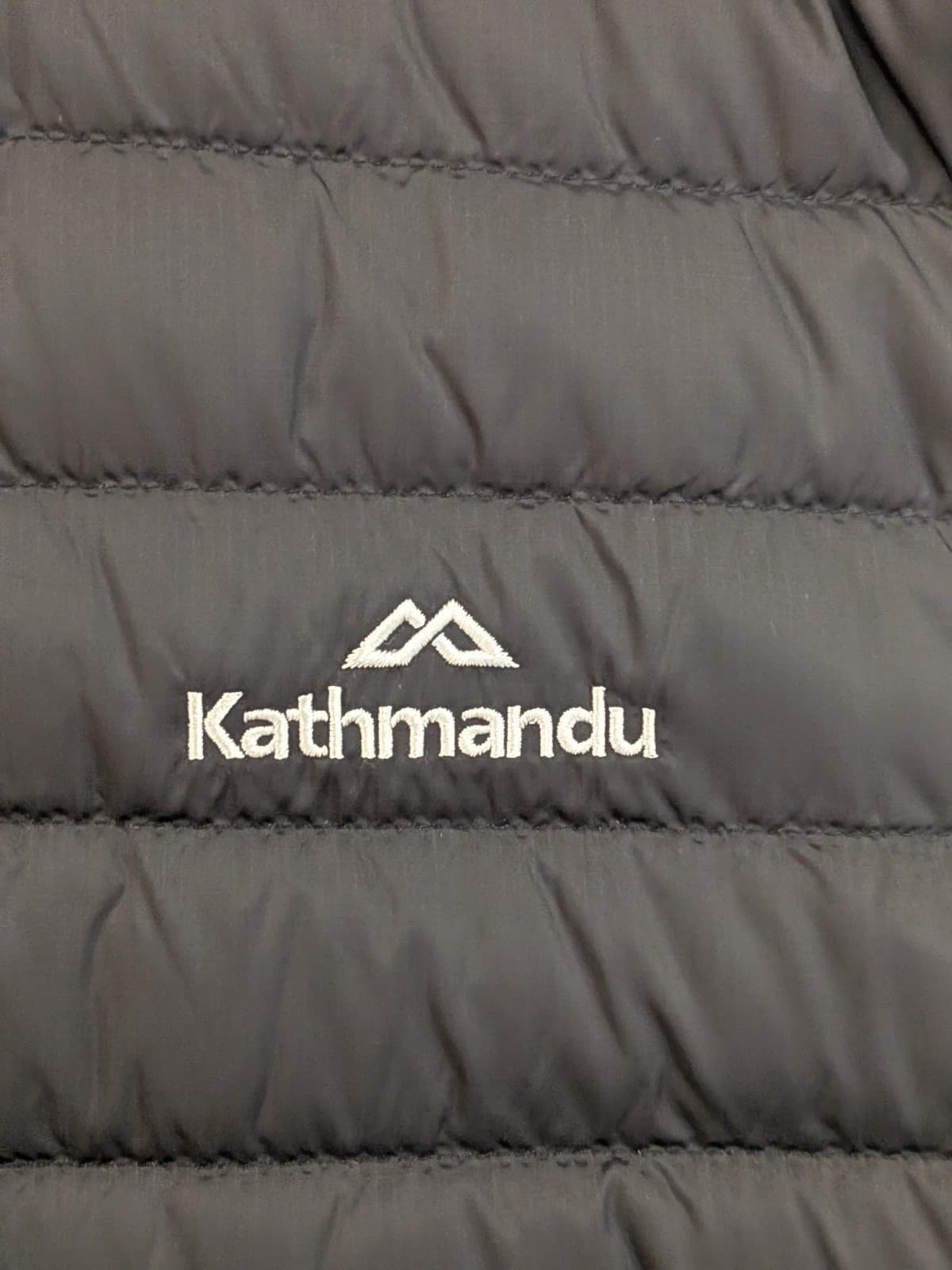 Kathmandu Heli Hooded Down Vest Mens XL Black 600 Fill Puffer Hiking Outdoor — photo 4 of 12
