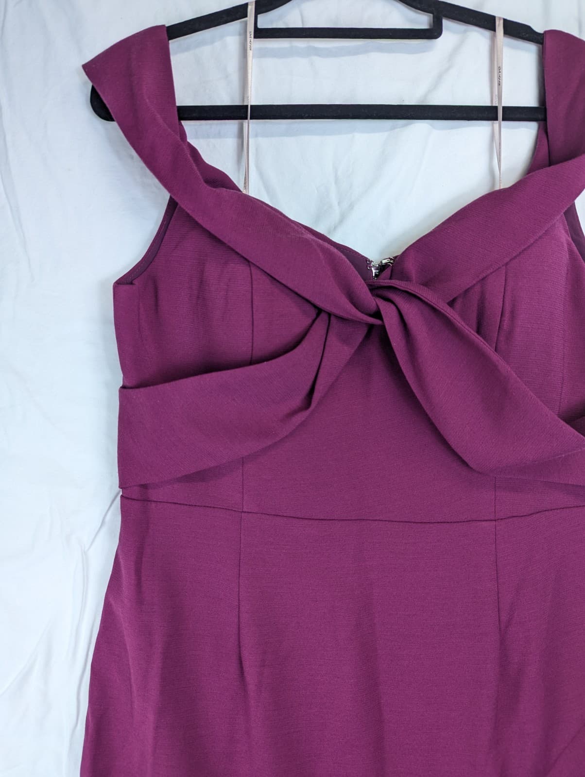 Love Honor Dress Pink Ruffle Cocktail Wedding Formal Plus Size AUS 16 US 12 — photo 4 of 11