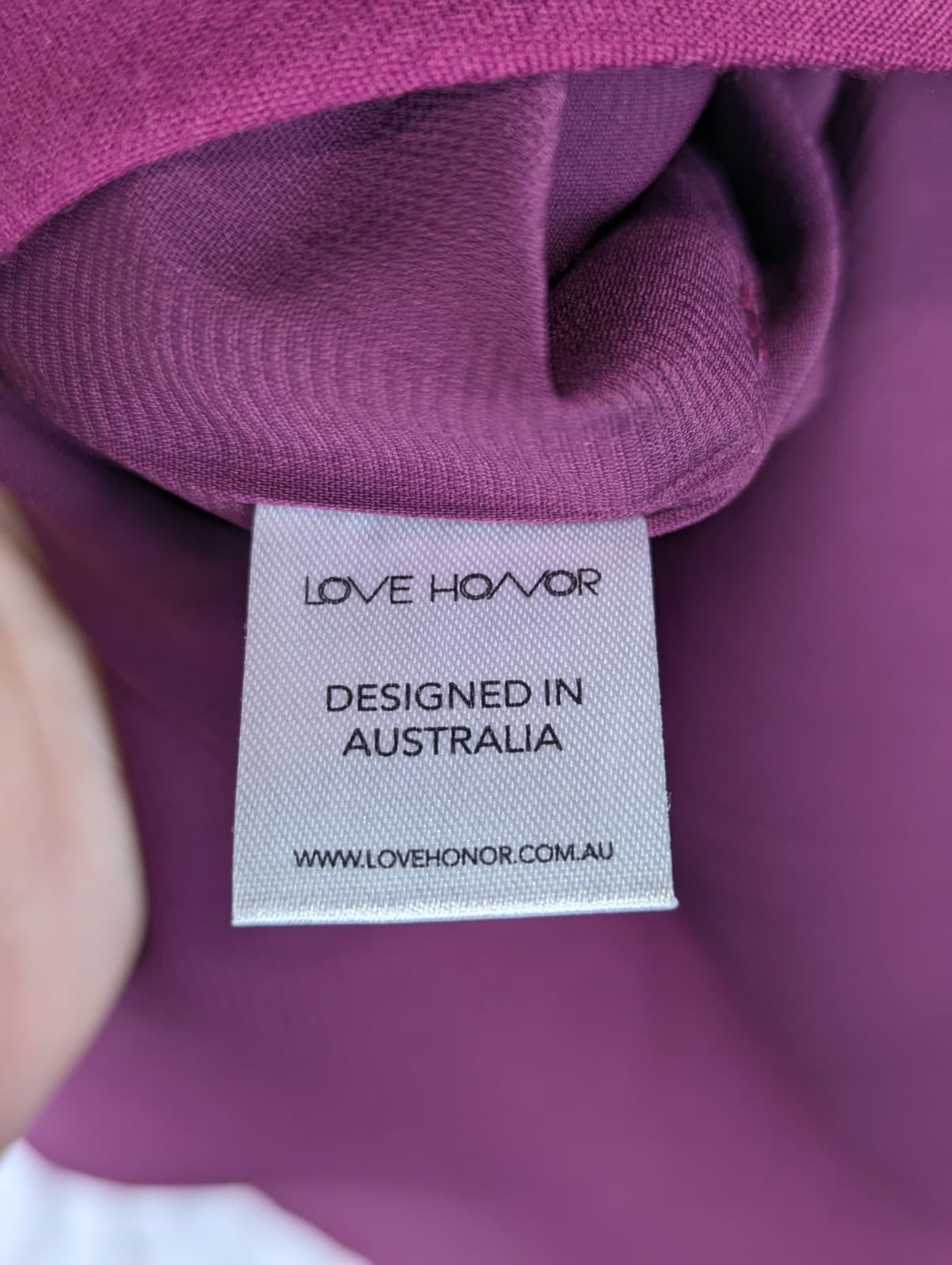 Love Honor Dress Pink Ruffle Cocktail Wedding Formal Plus Size AUS 16 US 12 — photo 10 of 11