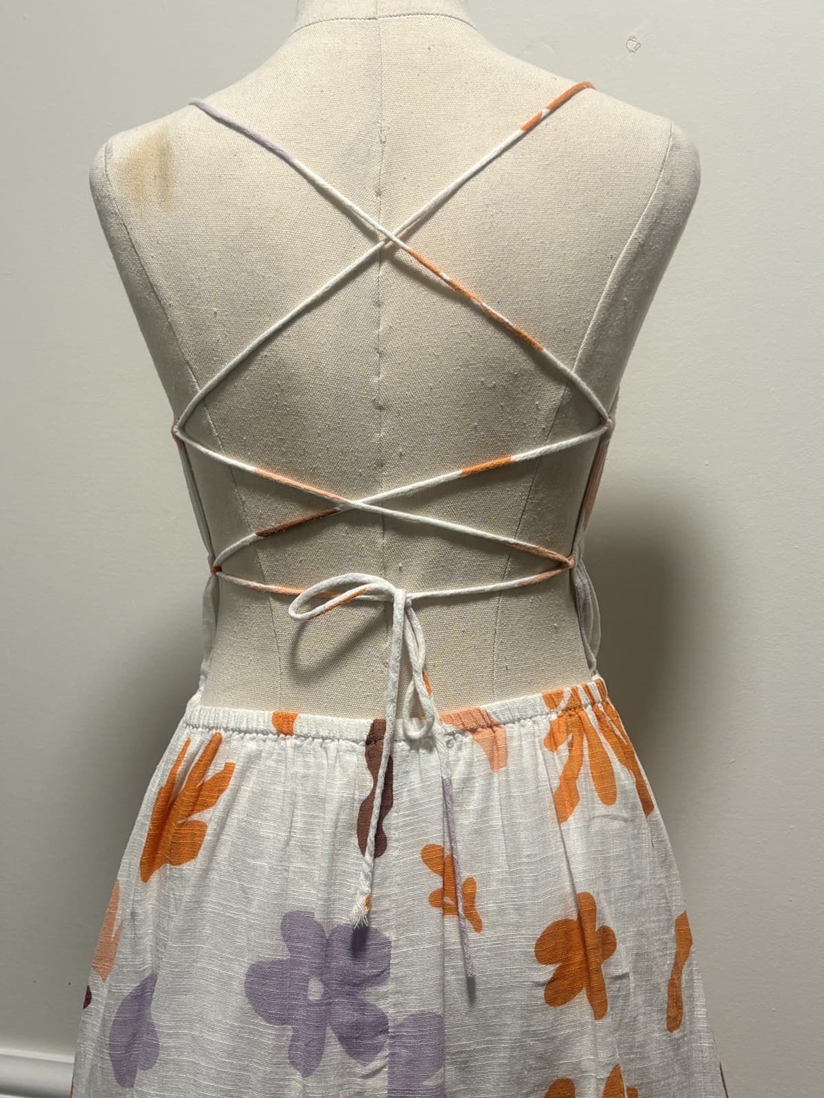 Sabo skirt backless midi dress — photo 2 of 6