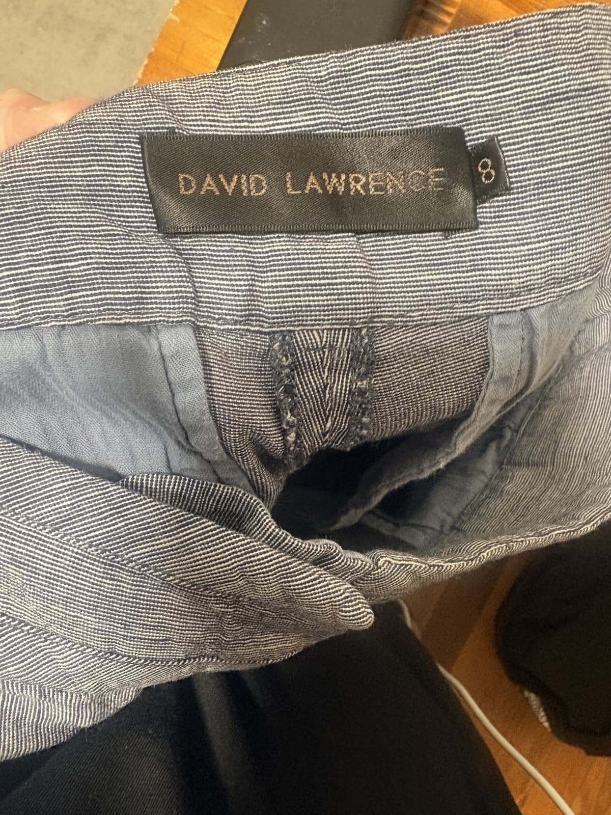 David Lawrence linen Pants — photo 3 of 3