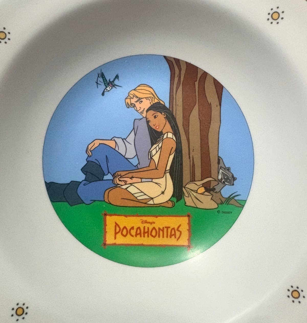 Vintage Pocahontas Plate — photo 4 of 4
