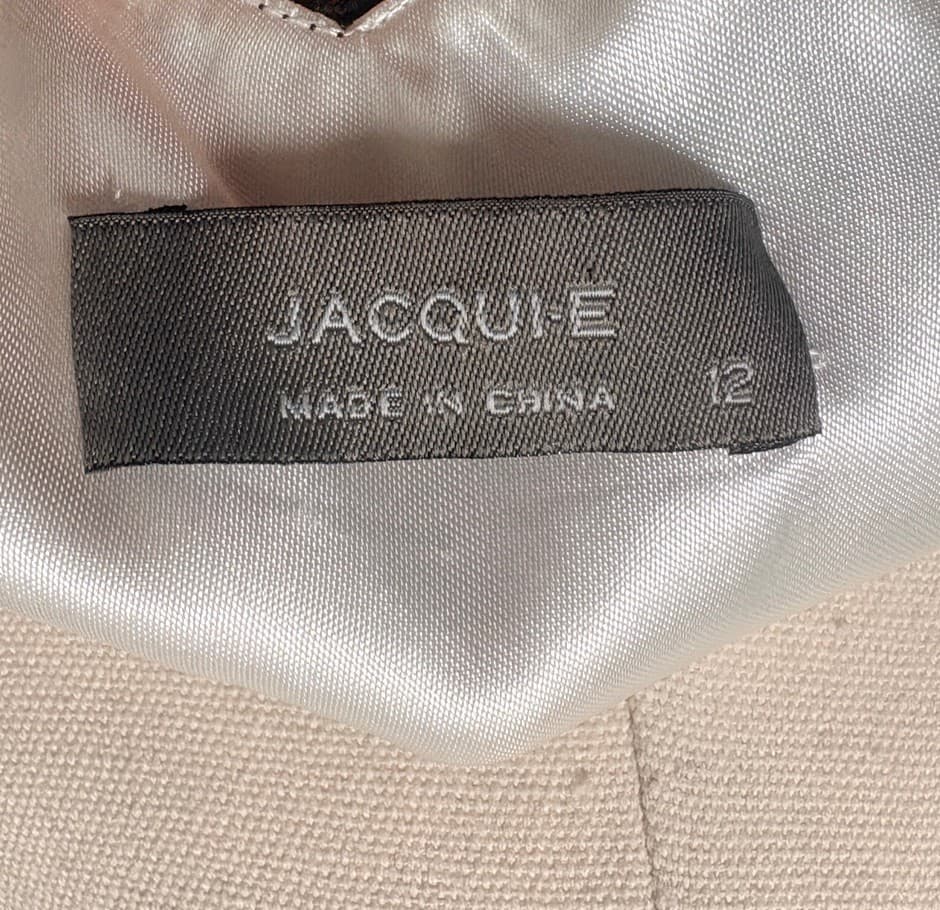 Jacquie E Dress beaded detail — photo 4 of 7