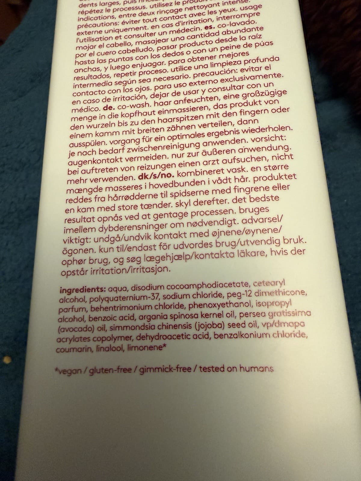 Evo Heads Will Roll Co-Wash Cleansing Conditioner 1L Curly Hair Sulphate Free — photo 3 of 5