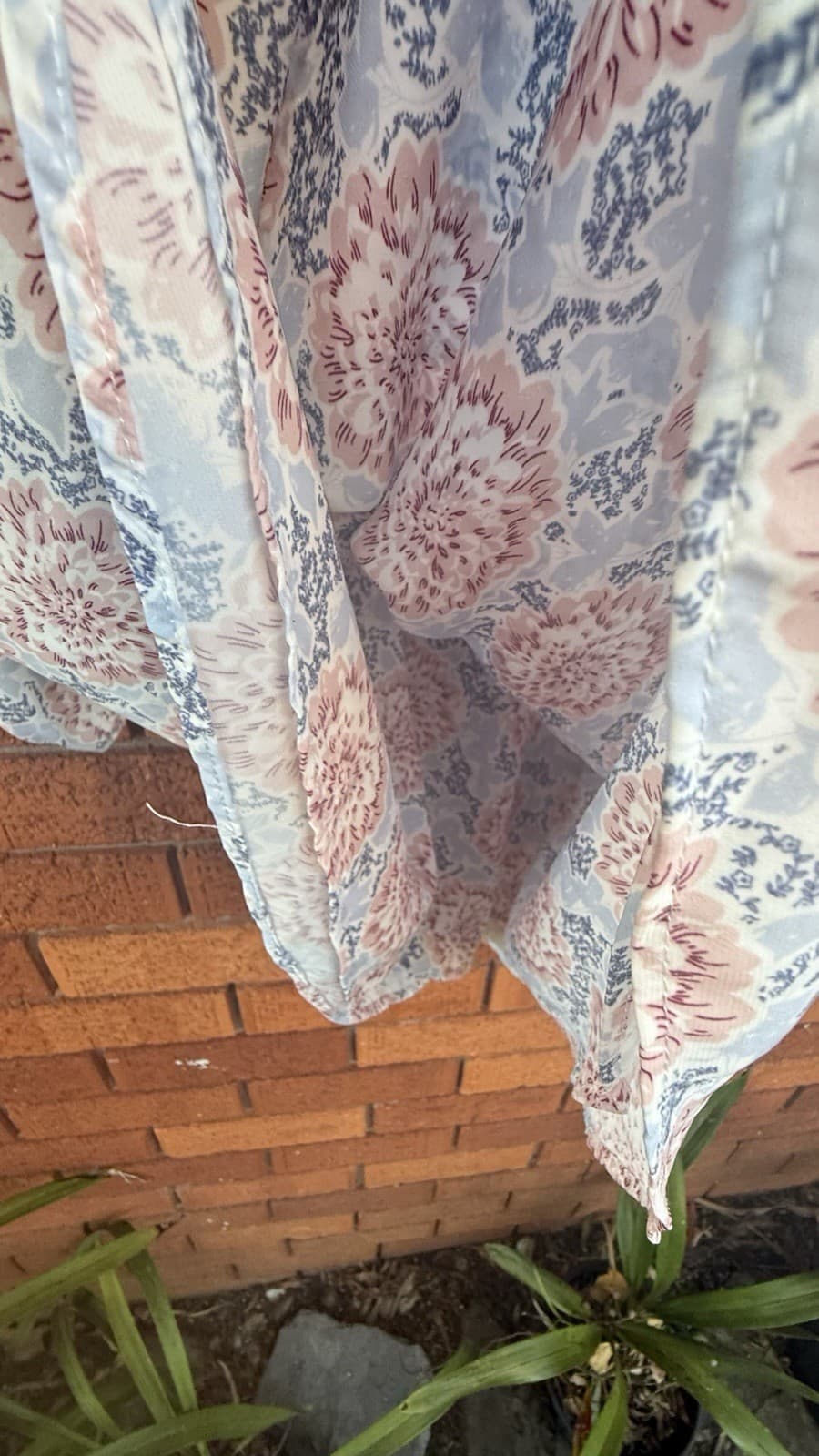 Glassons Cold Shoulder Tank Top Womens 14 Floral Camisole V-Neck Lined — photo 6 of 12