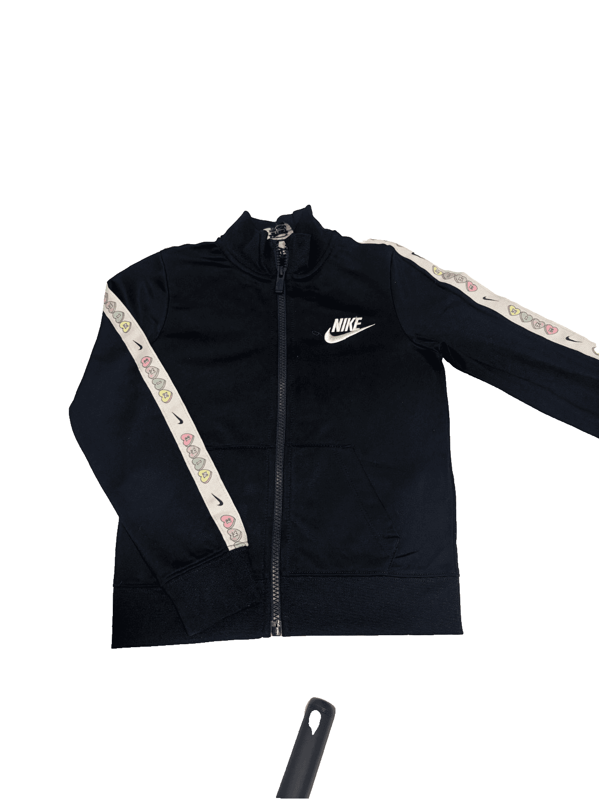 Girls Nike zip Jacket with sleeve detail- size 5-6y — photo 2 of 5