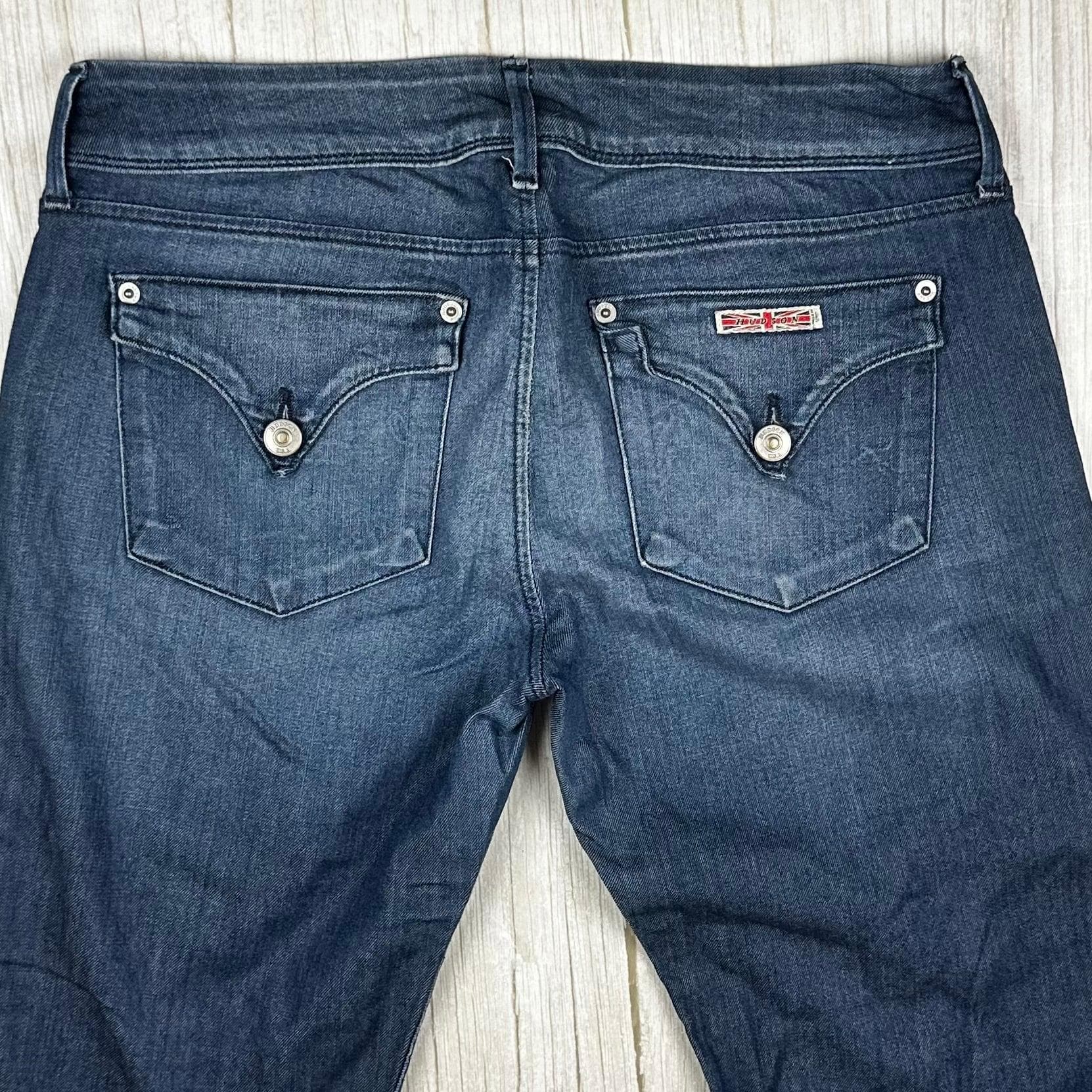 Hudson USA 'Collin' Flap Skinny Jeans - Size 29 — photo 5 of 6