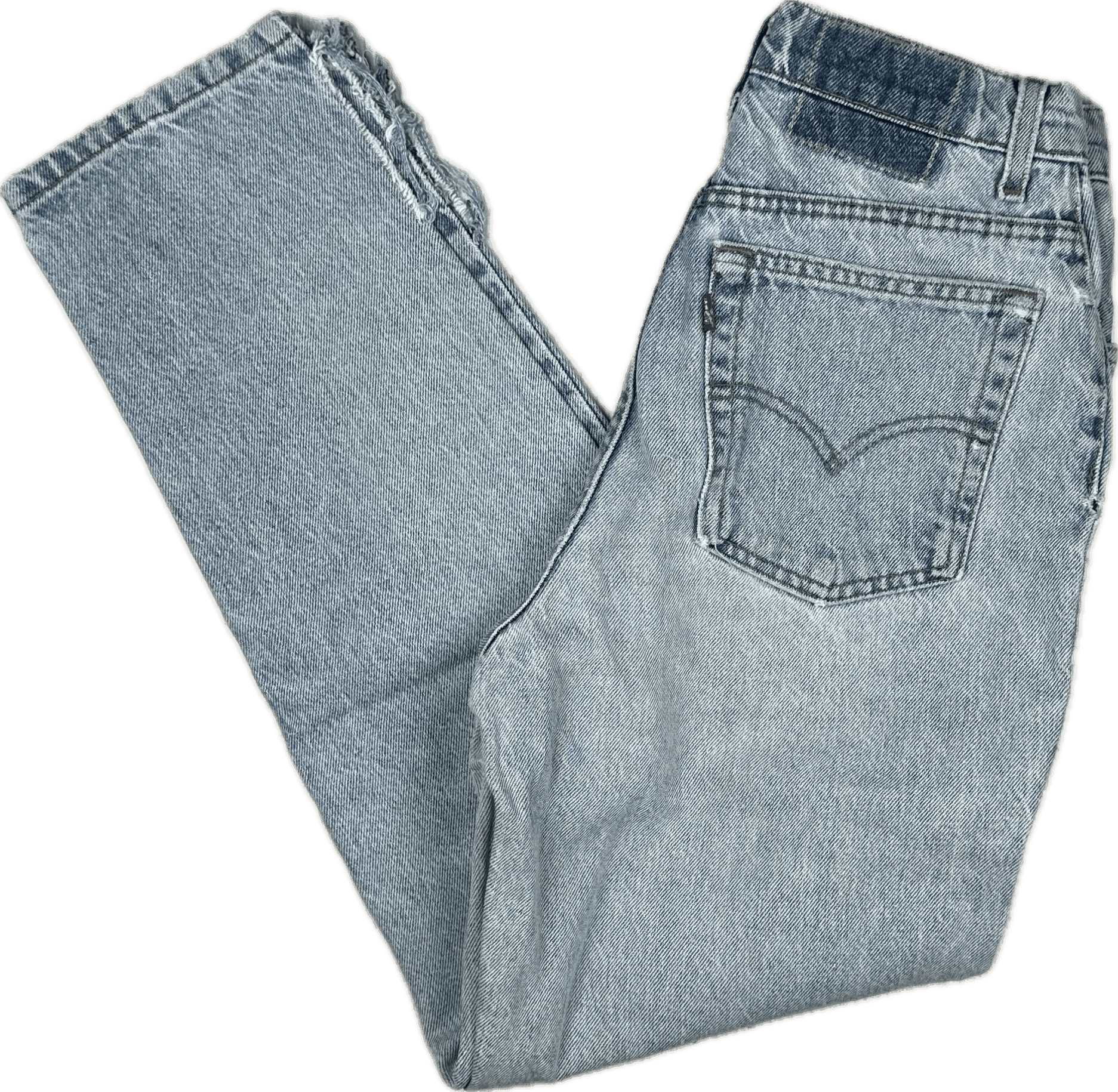 Levis Vintage Look 140th Anniversary Ladies Split Hem Denim Jeans -Suit Size 7/8 — photo 1 of 7