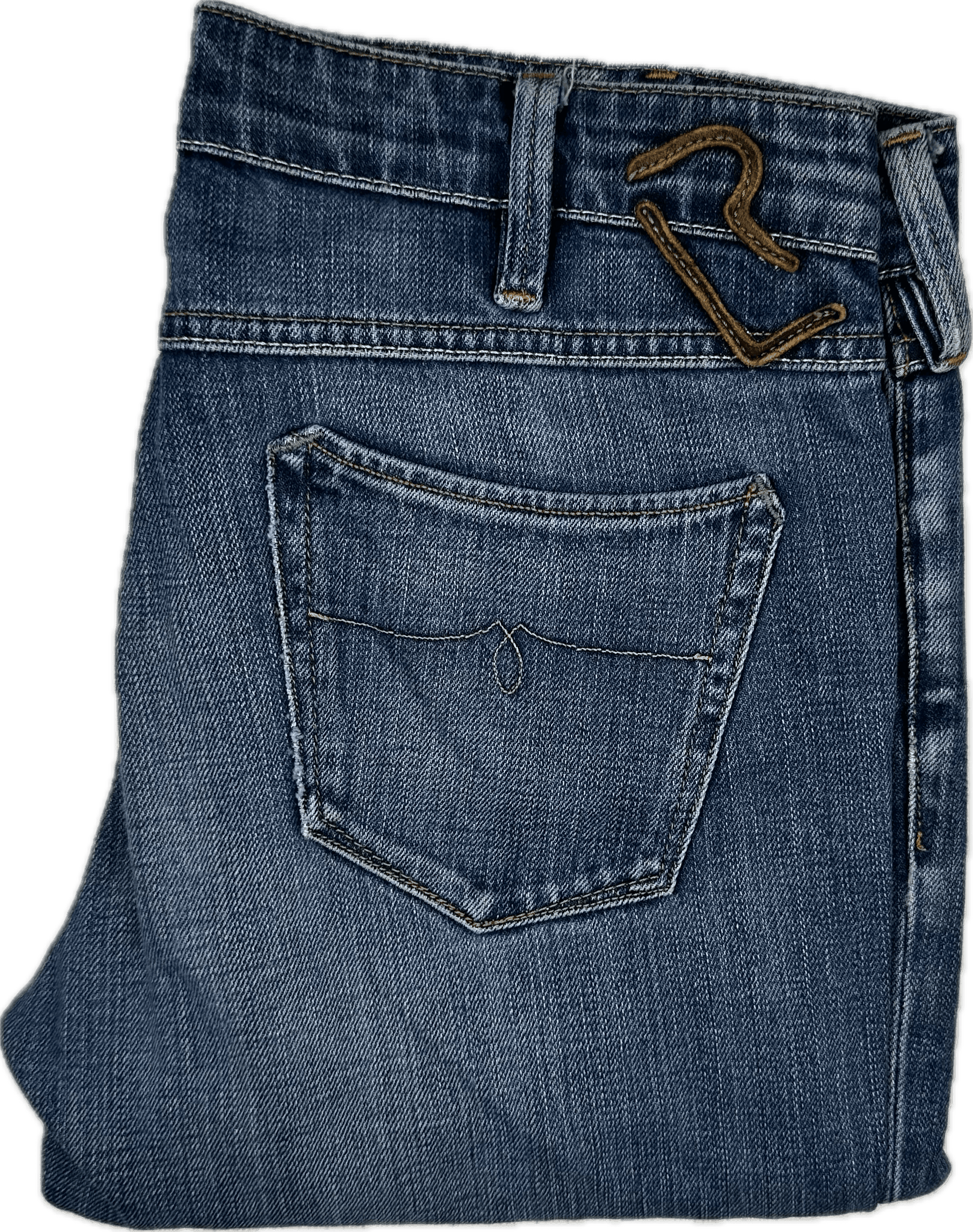 Ralph Lauren 'Kate 5pkt' Straight Logo Jeans - Size 29 — photo 2 of 6