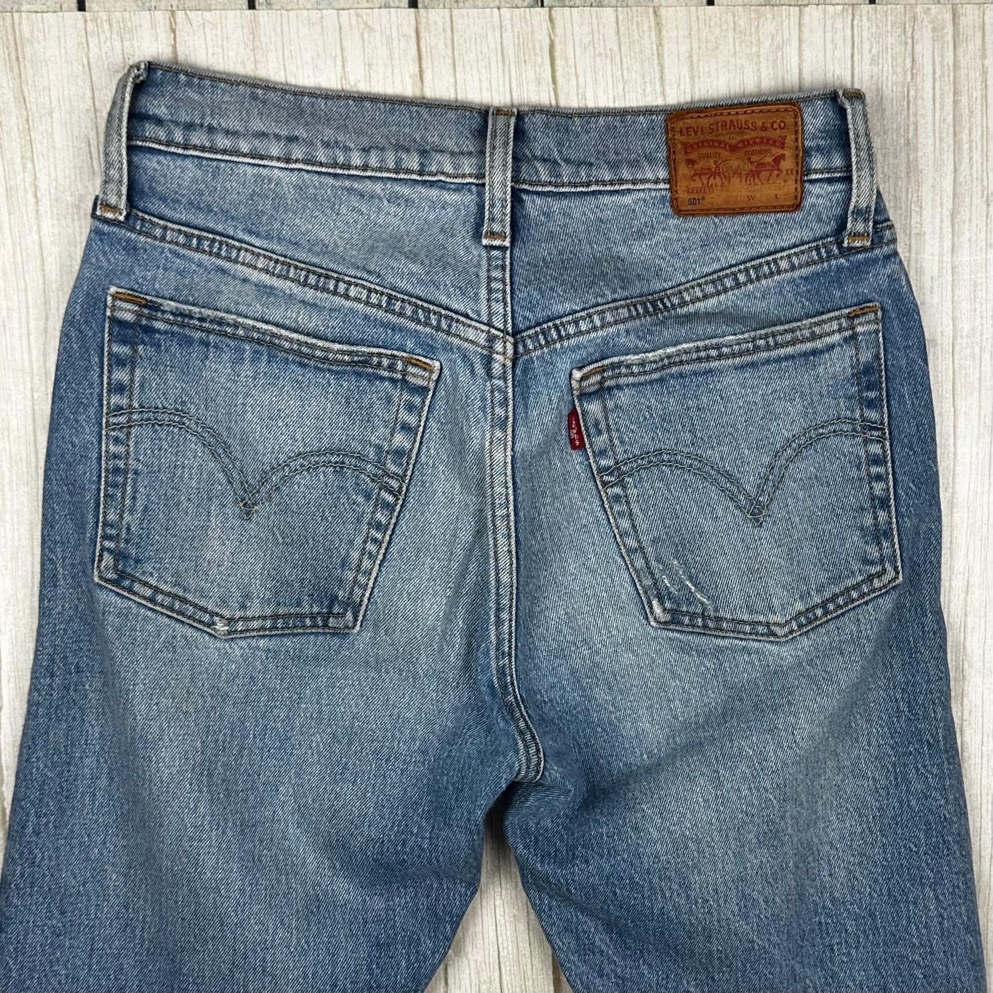 Levis 501 Classic Ladies Denim Jeans -Size 25/32 — photo 5 of 8