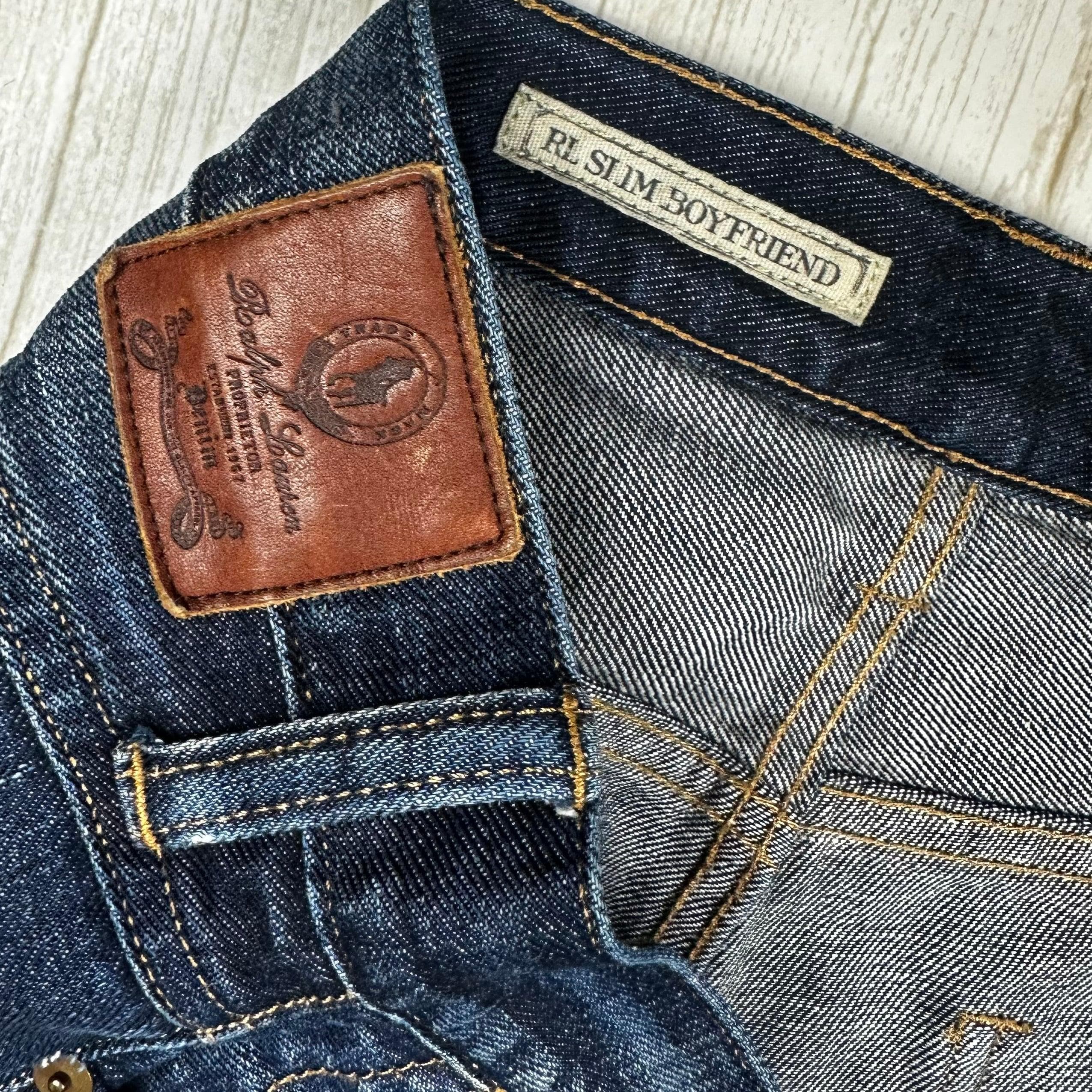 Ralph Lauren 'RL Slim Boyfriend' Denim Jeans - Size 30 — photo 7 of 9