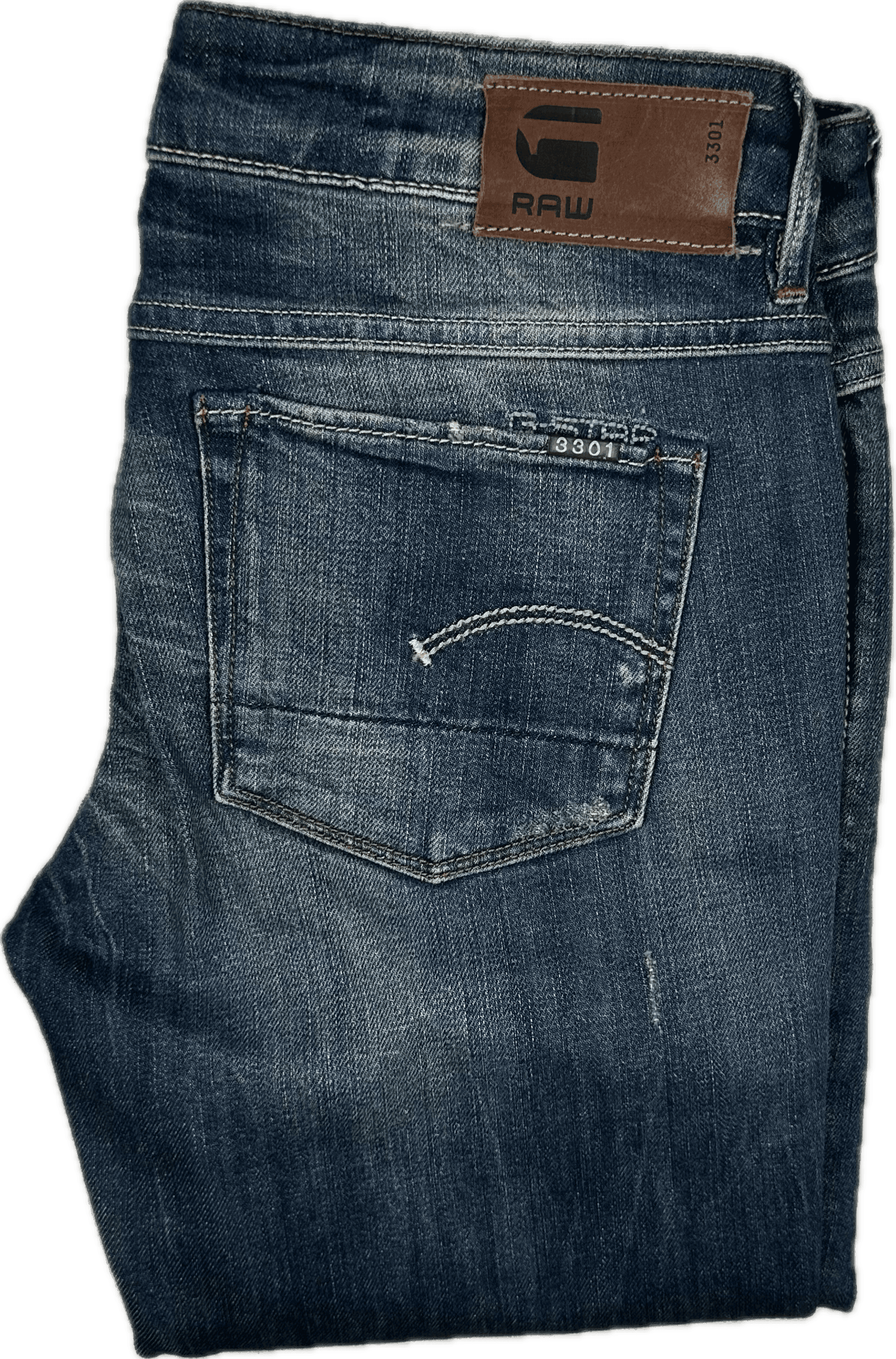 G Star RAW Womens '3301' Skinny Jeans -Size 26/32 — photo 3 of 8