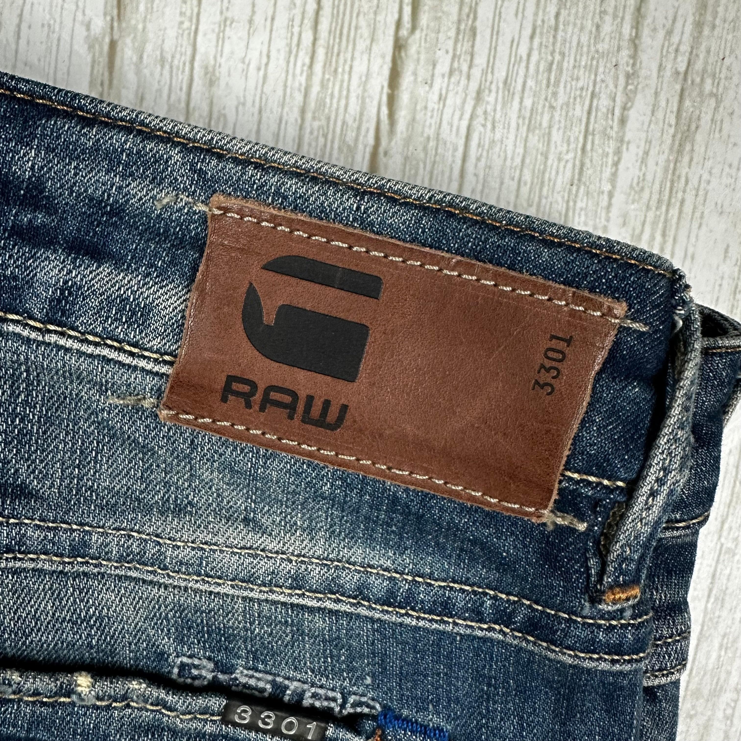 G Star RAW Womens '3301' Skinny Jeans -Size 26/32 — photo 6 of 8