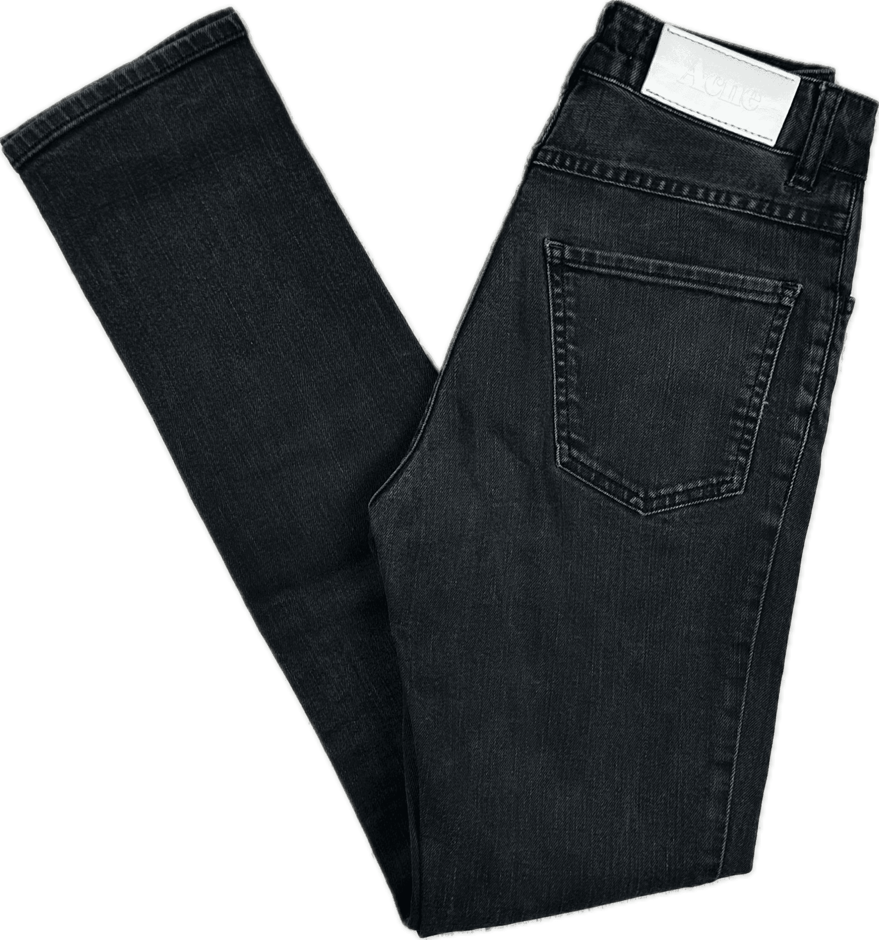 Acne Ladies 'Needle Wet Cash' High Slim Jeans - Size 26/32 — photo 2 of 8