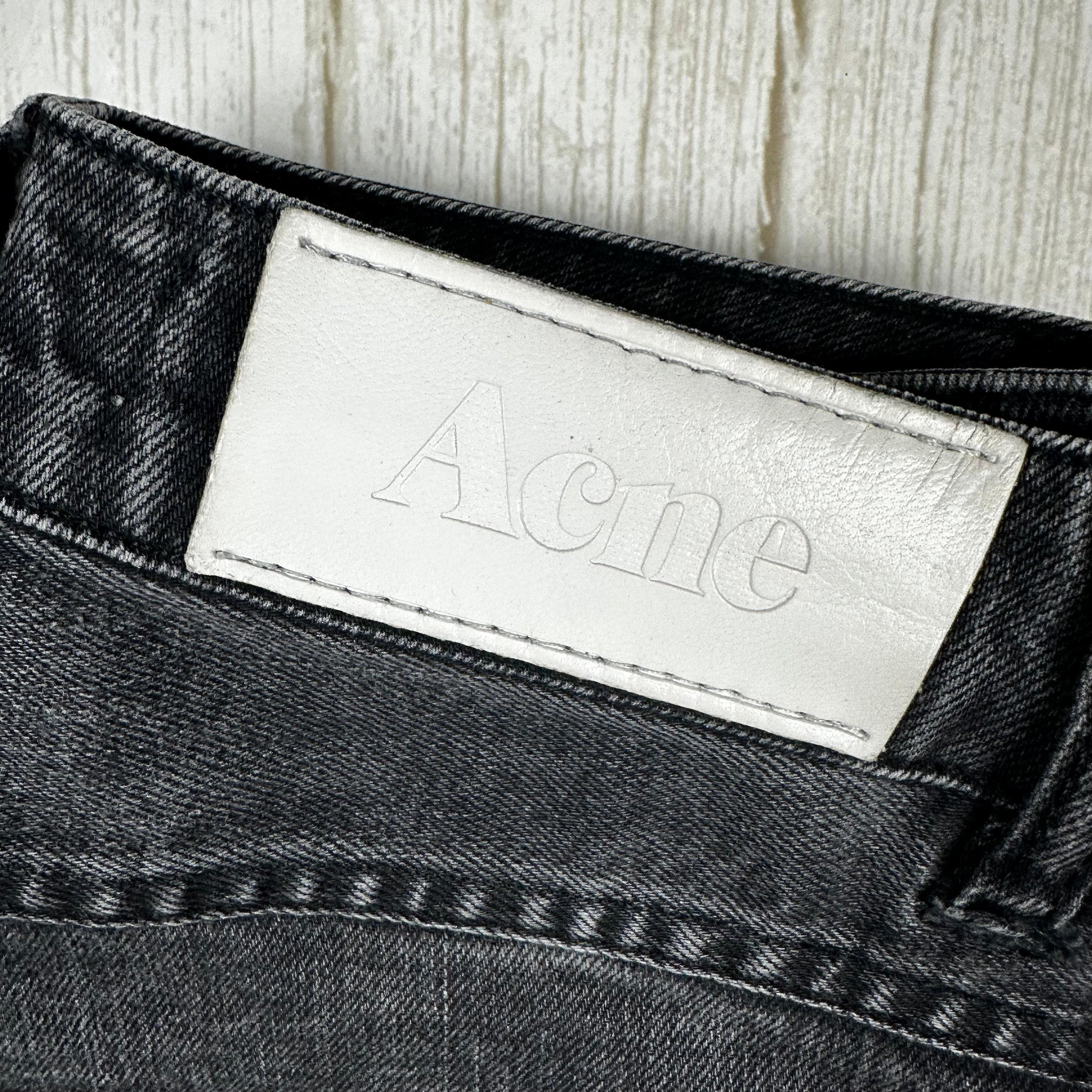 Acne Ladies 'Needle Wet Cash' High Slim Jeans - Size 26/32 — photo 7 of 8
