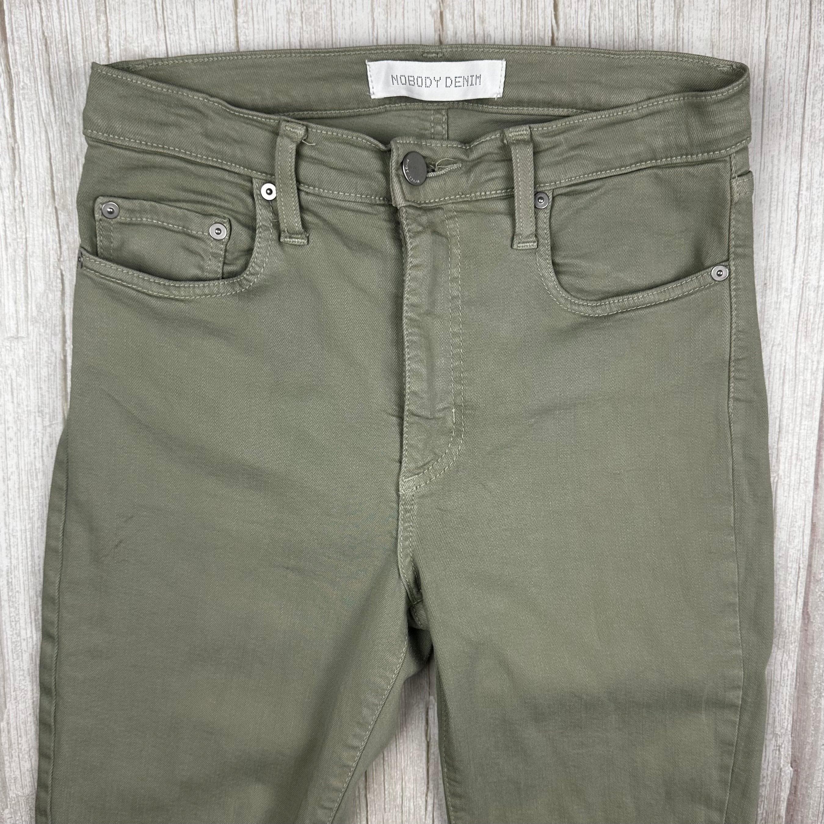 NOBODY Cult Skinny Ankle Light Sage Jeans- Size 29 — photo 4 of 7