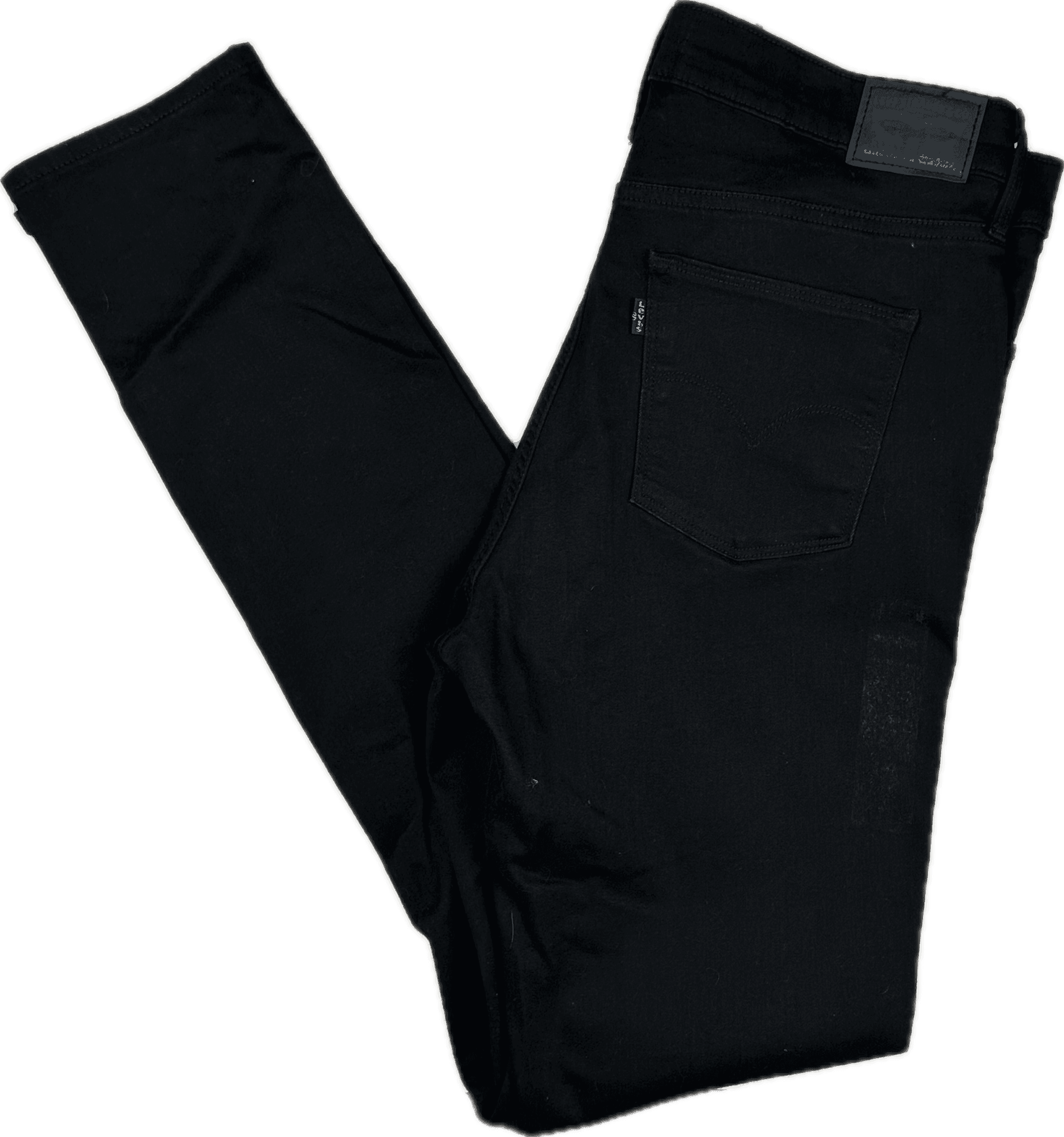 Ladies Levis Slimming Skinny Black Jeans - Size 33 or 15AU — photo 2 of 7