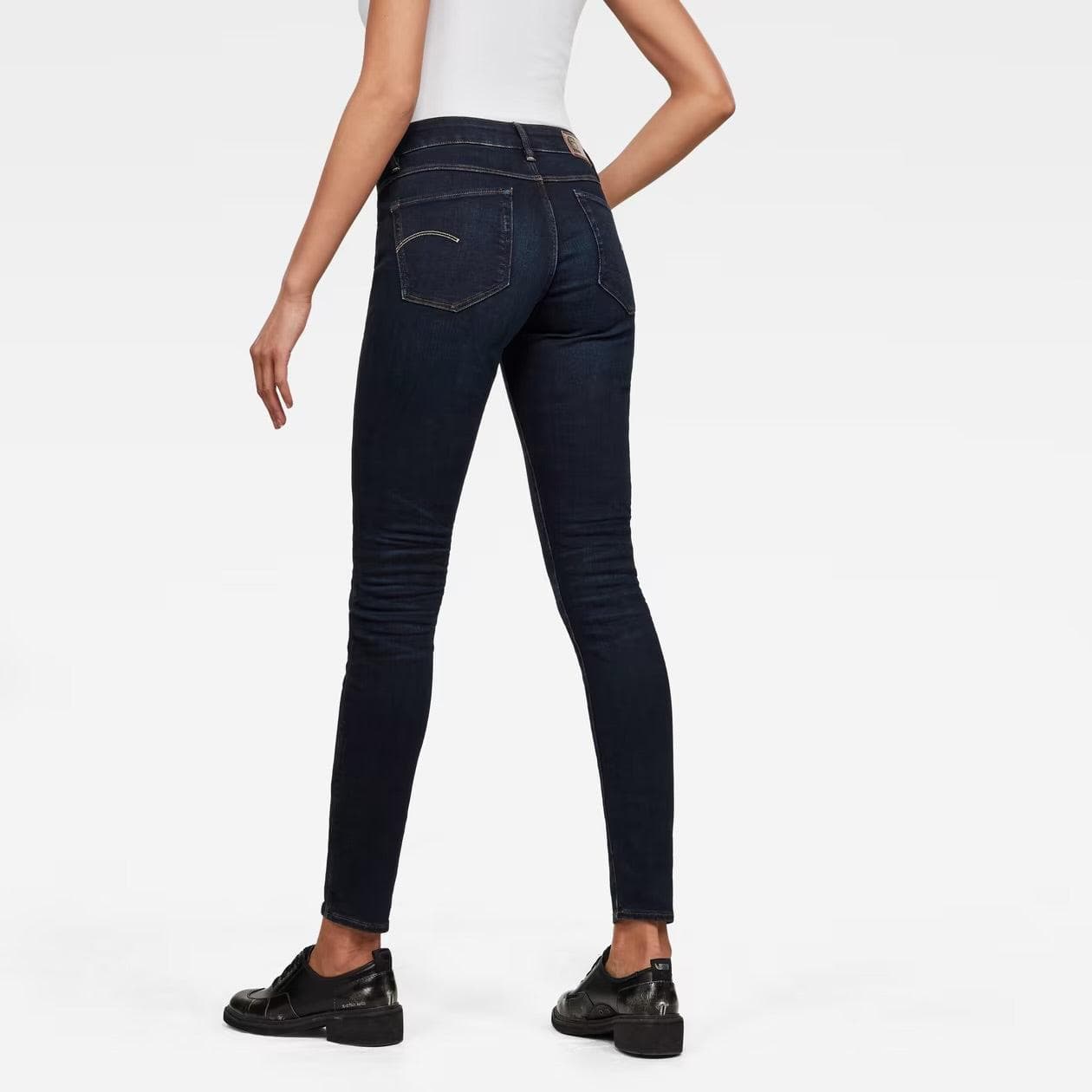NEW- G Star RAW Womens '3301 Mid Skinny' Jeans -Size 34/32 — photo 2 of 6