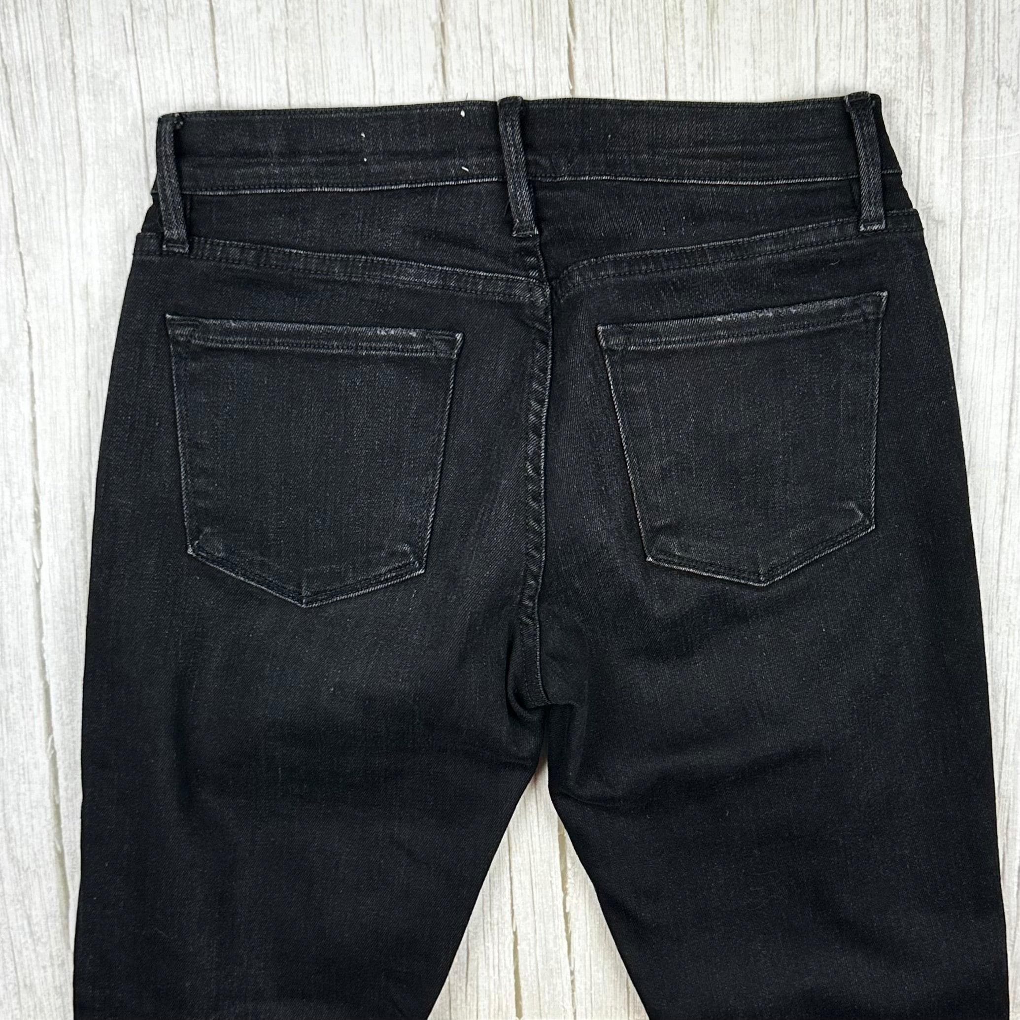 Frame Denim 'Le Garcon' Black Diamond Boyfriend Jeans- Size 25 — photo 5 of 7