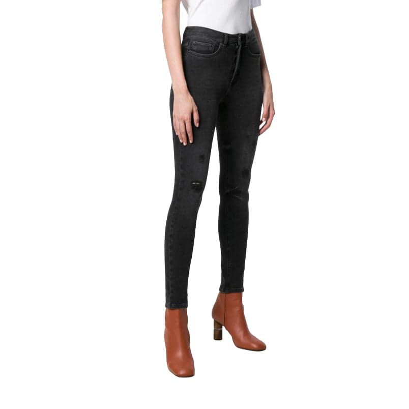 Victoria Beckham Jeans High Rise Skinny Black Jeans - Size 25" — photo 1 of 8