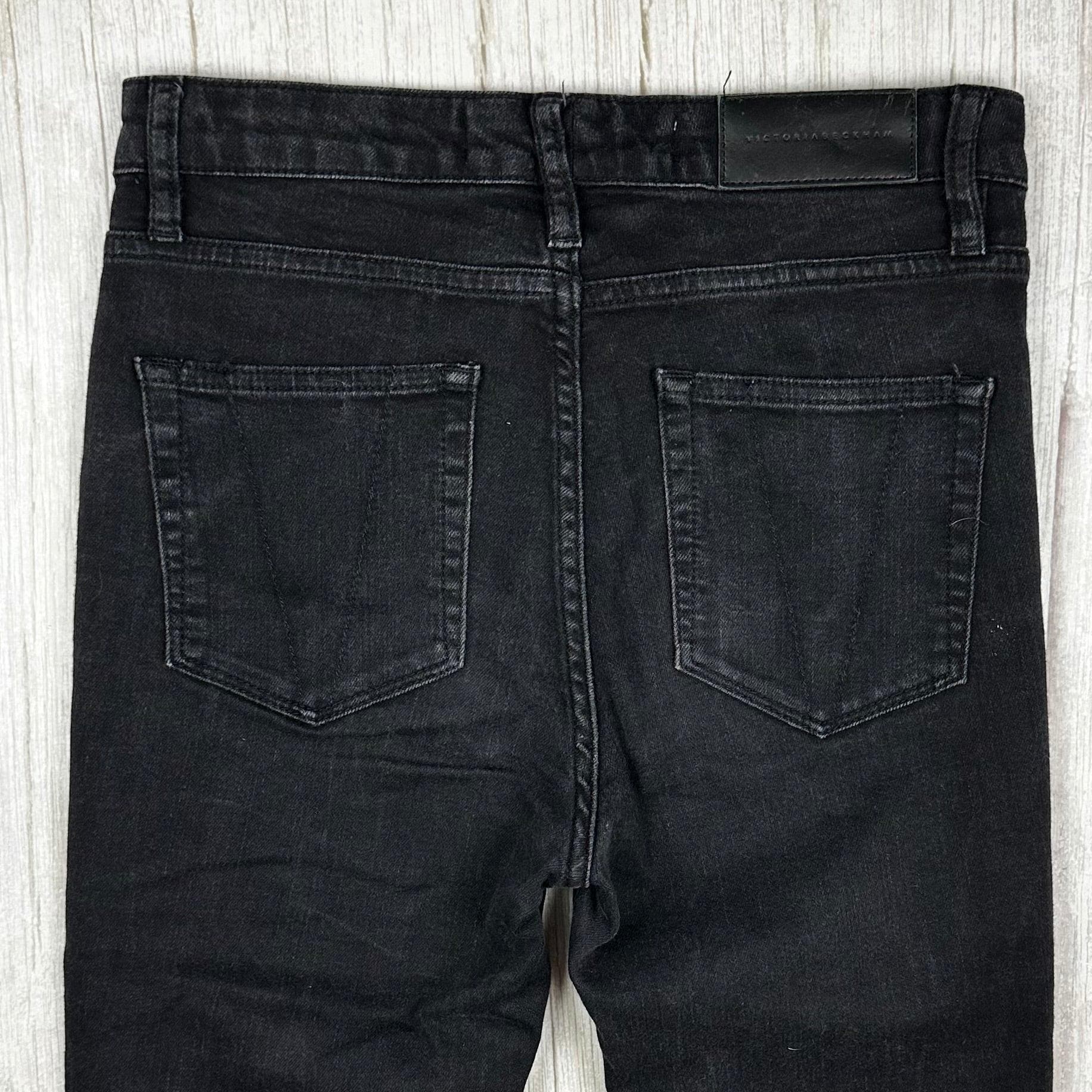 Victoria Beckham Jeans High Rise Skinny Black Jeans - Size 25" — photo 5 of 8