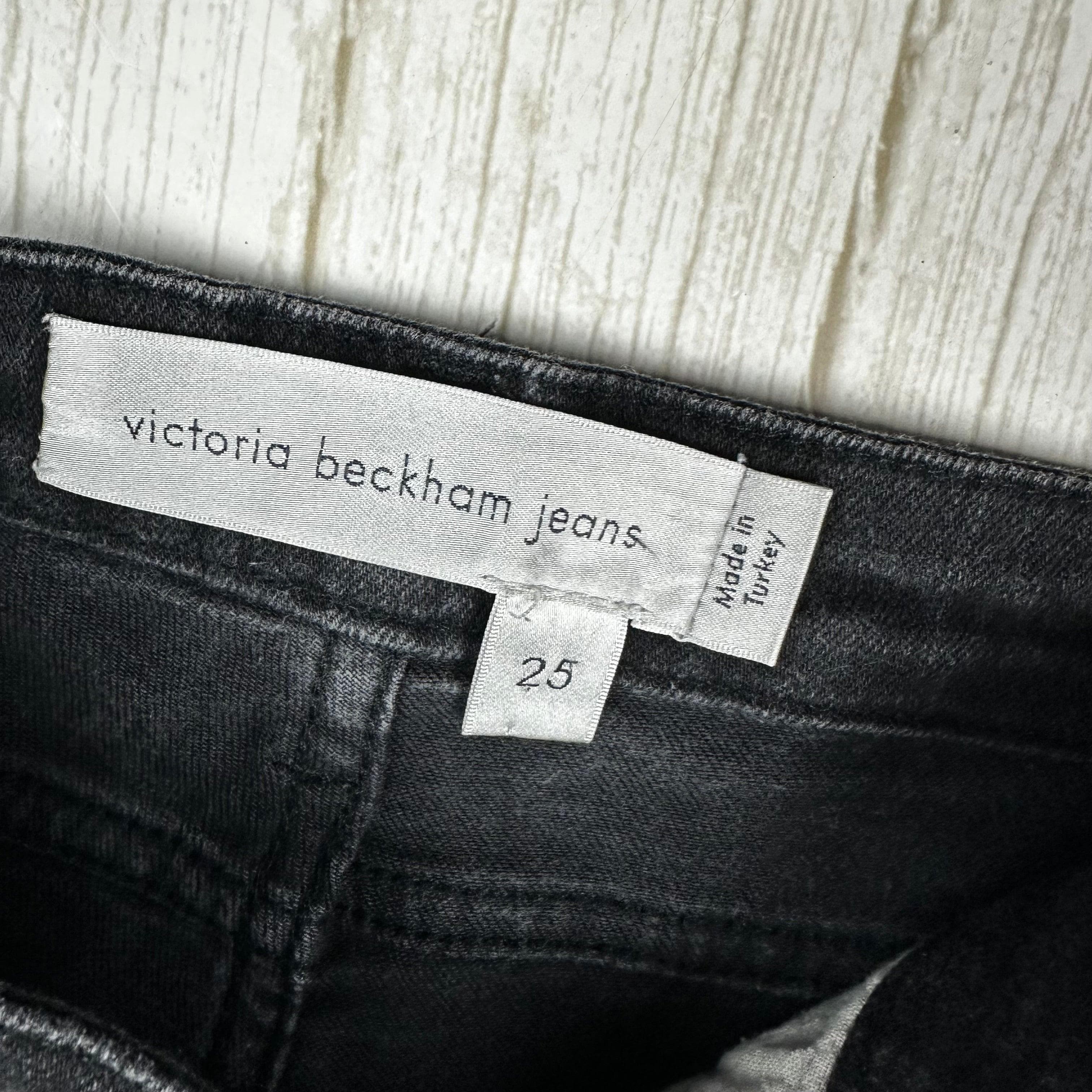 Victoria Beckham Jeans High Rise Skinny Black Jeans - Size 25" — photo 7 of 8