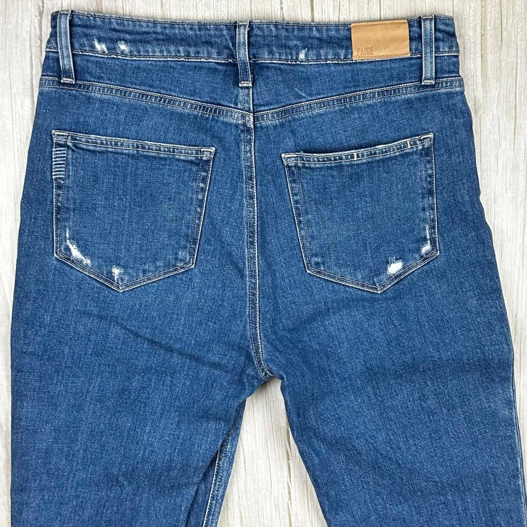 Paige Denim 'Sarah Slim Crop' Radio Star Distressed Jeans- Size 29 — photo 5 of 8