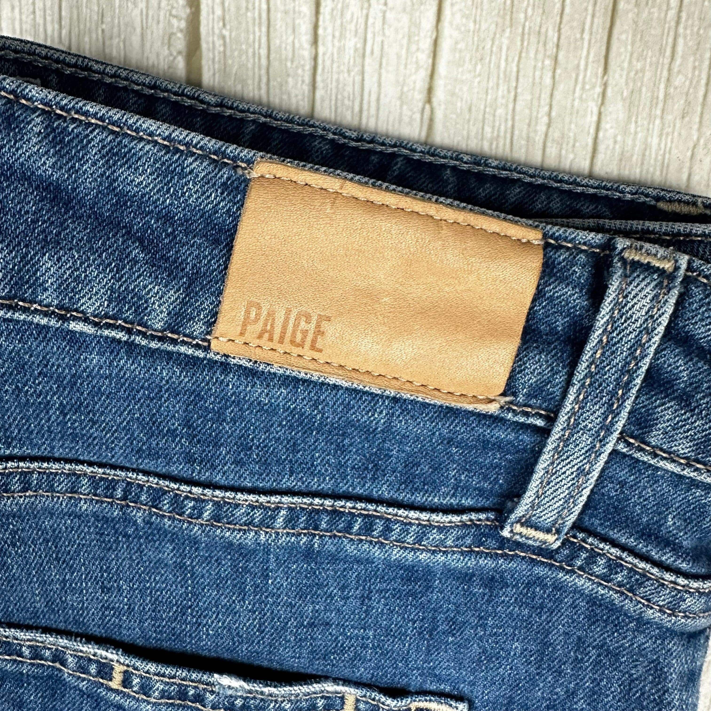 Paige Denim 'Sarah Slim Crop' Radio Star Distressed Jeans- Size 29 — photo 7 of 8