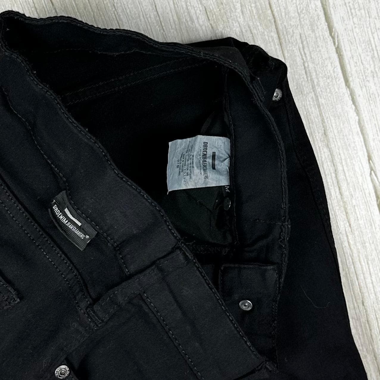 Dr Denim 'Dixy' Black Super Skinny Jeans - Size M — photo 6 of 7