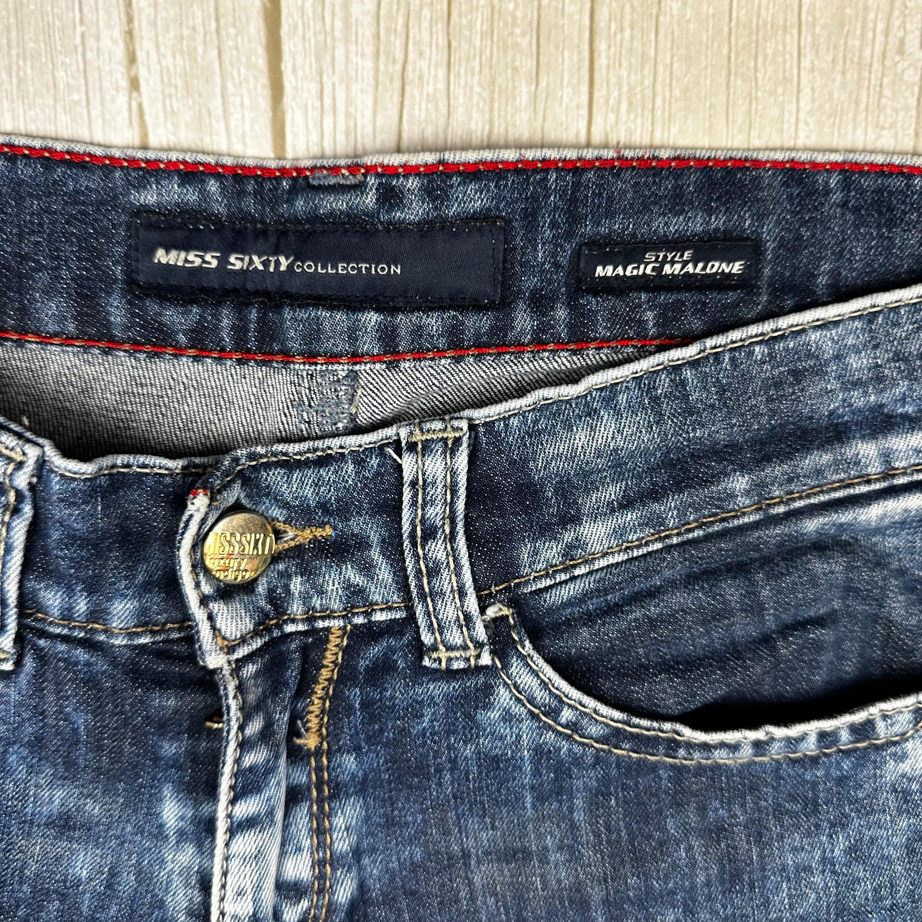 Miss Sixty Low Rise 'Magic Malone' Y2K Jeans -Size 29 — photo 7 of 11
