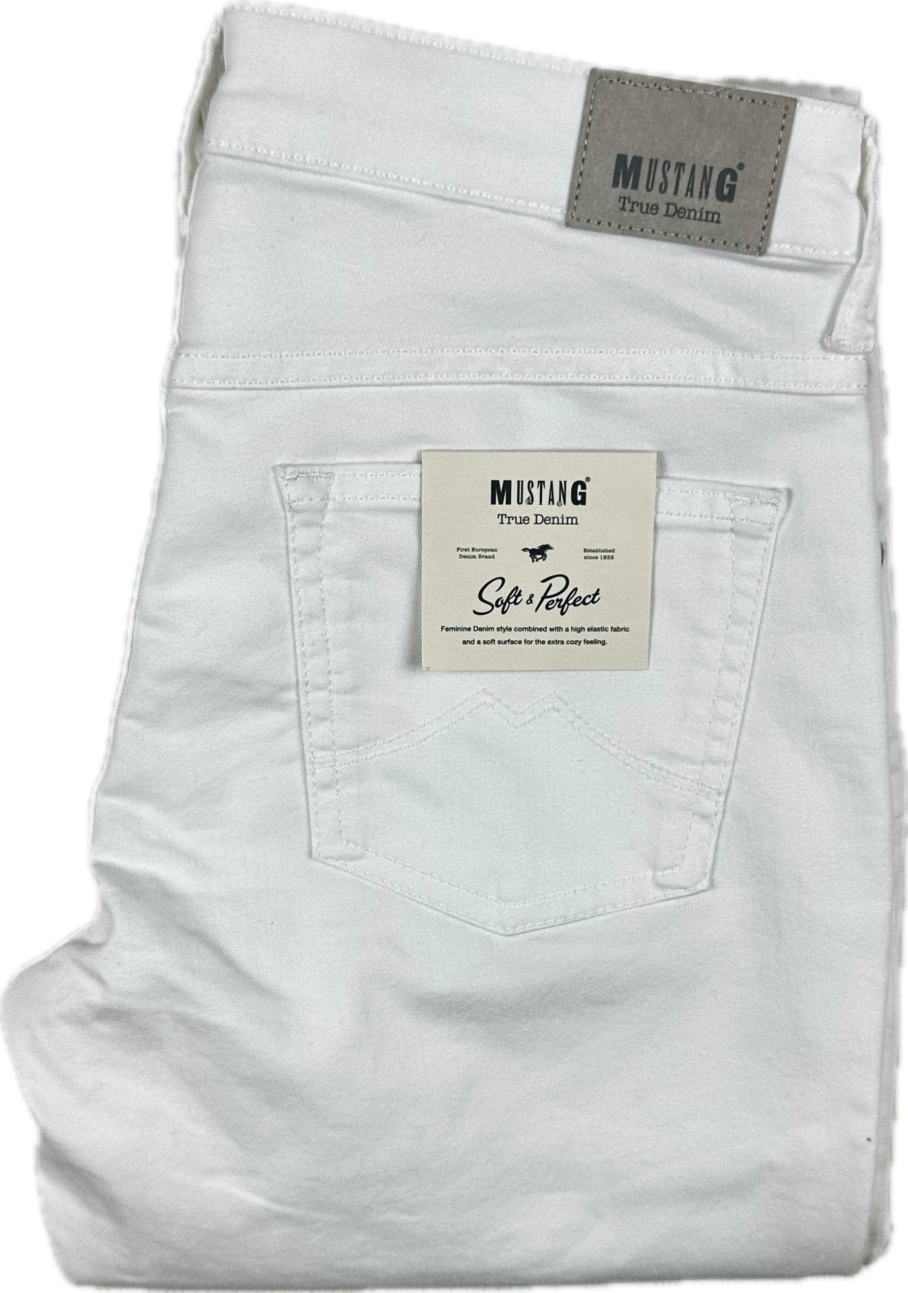 NWT- Mustang 'Rebecca' Slim White Jeans- Size 30/30 — photo 4 of 8