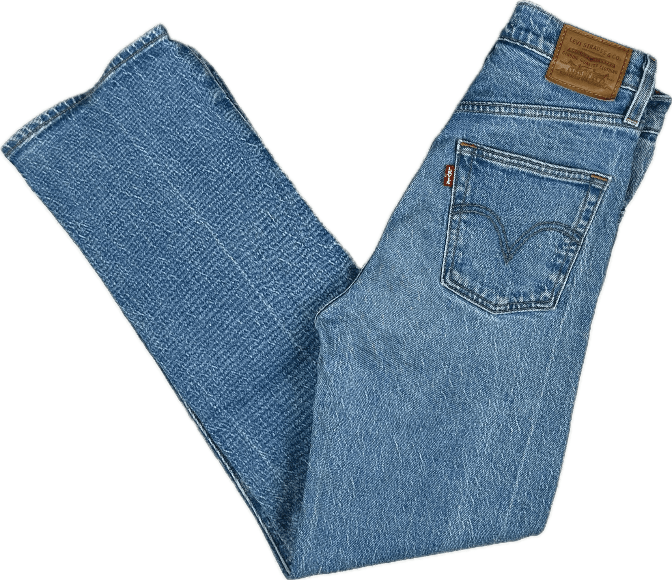 Levis Ladies ‘Ribcage Straight Ankle’ Jeans - Size 24 — photo 2 of 7