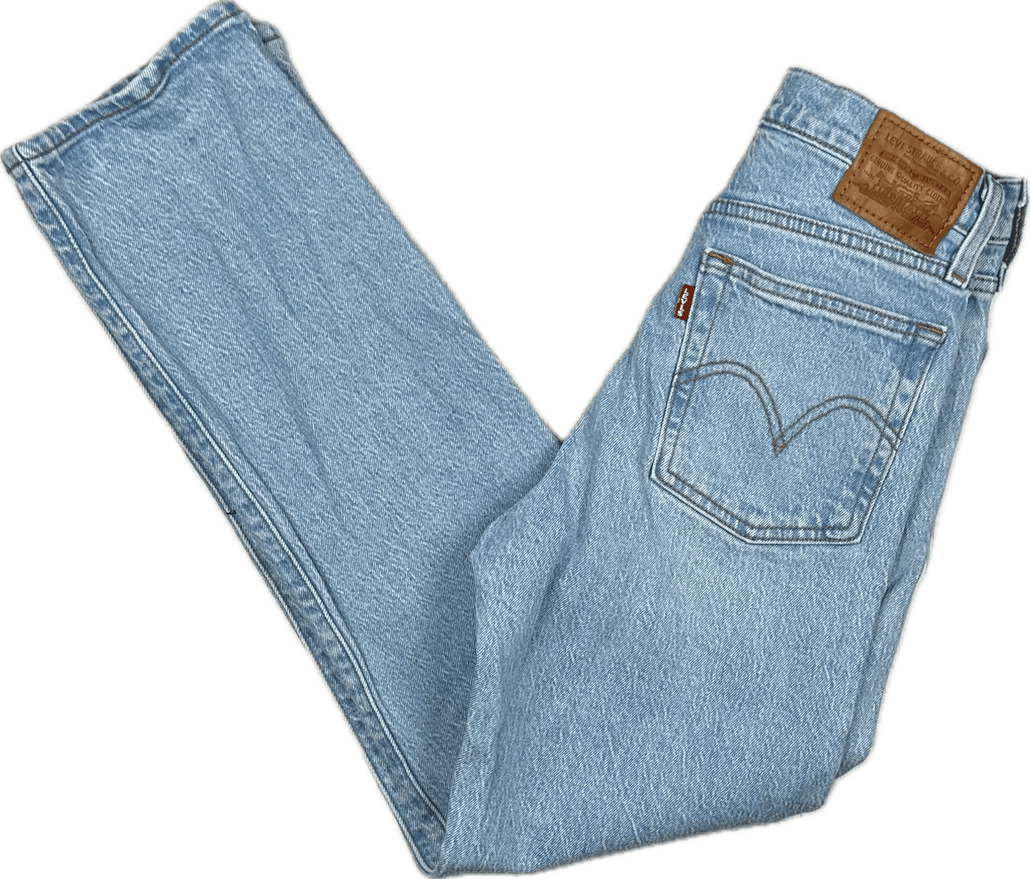 Ladies Levis ‘Wedgie Straight’ Premium Denim Jeans - Size 24/28 — photo 2 of 8