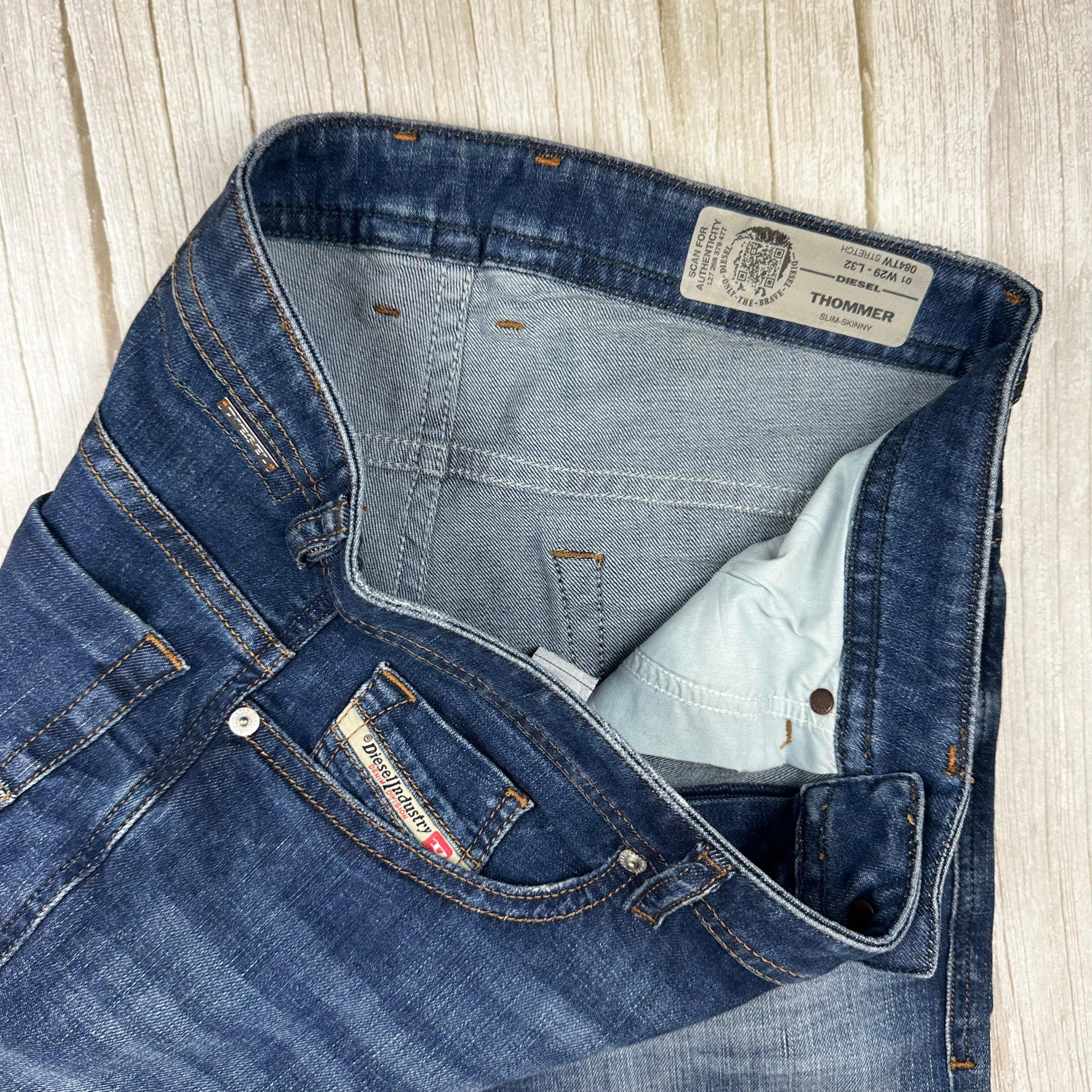 Diesel 'Thommer' Denim Slim Skinny Jeans -Size 29 — photo 6 of 11